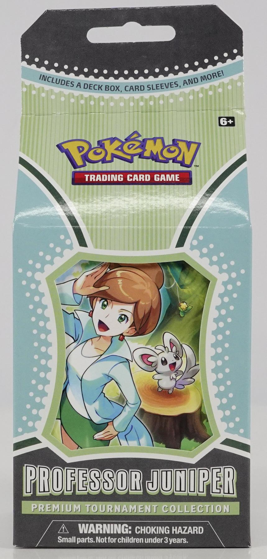 pokemon trading card game professor juniper premium tournament collection Box ready accessories Professor Juniper Premium Tournament Collection