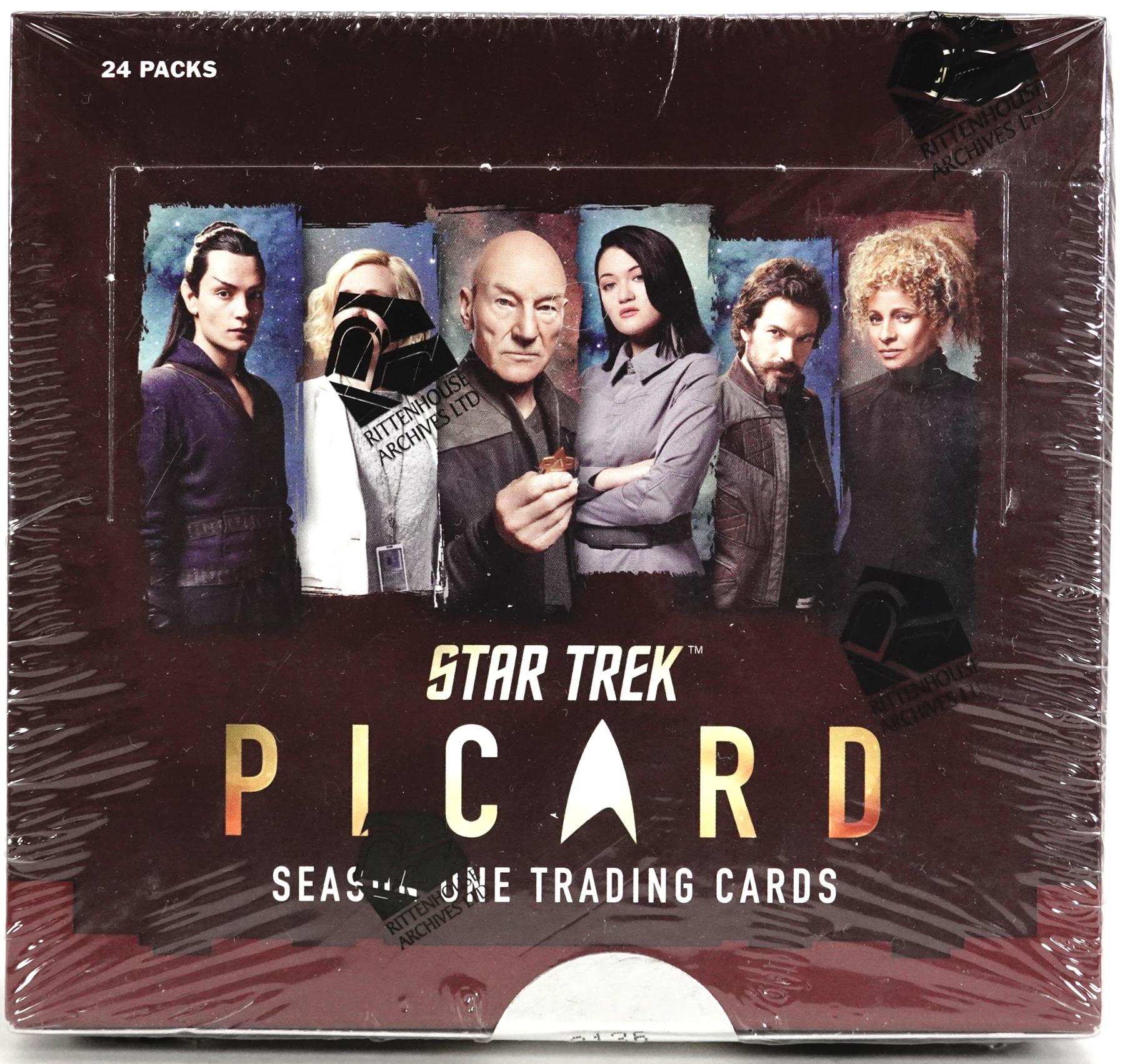 2021 Rittenhouse Star Trek Picard Season One 1 Trading Cards Box