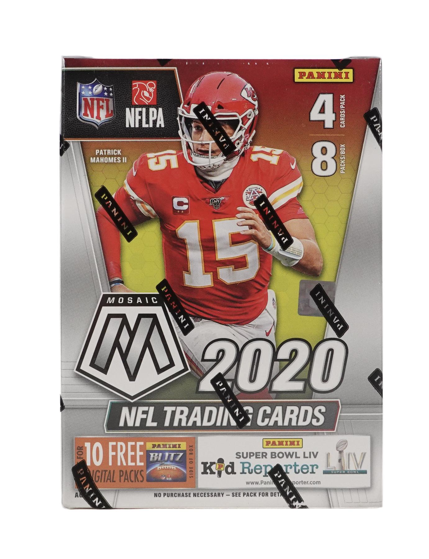 NFL Panini 2020 Mosaic Football Trading Card RETAIL Pack [4 Cards!]