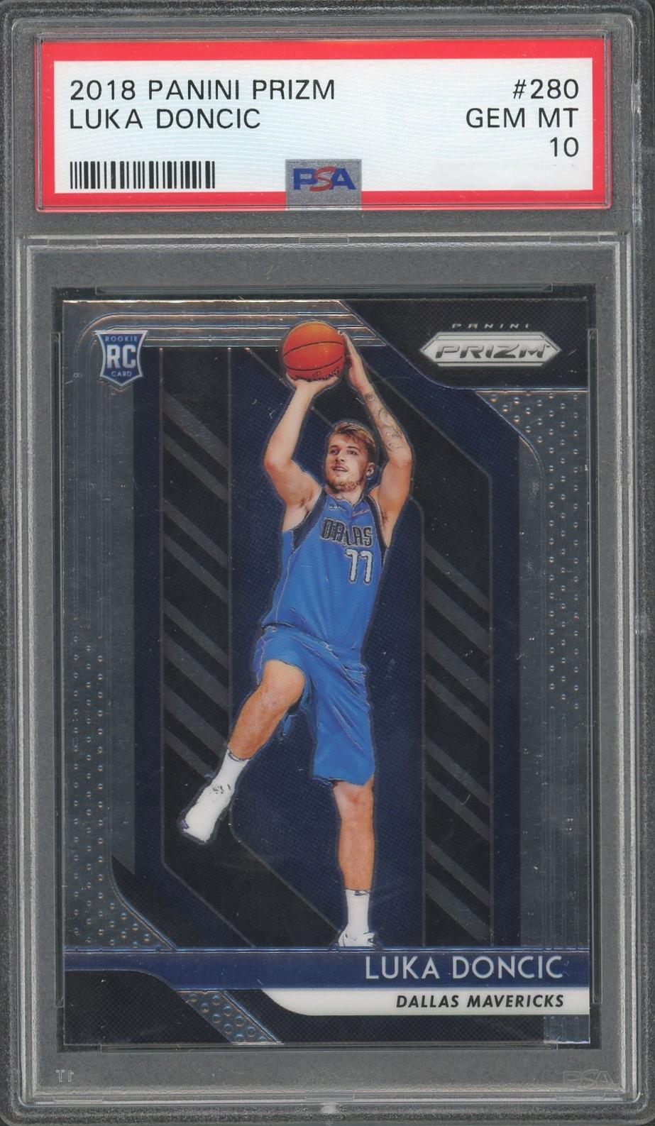2018/19 Panini Prizm Luka Doncic #280 Rookie PSA 10 | DA Card World