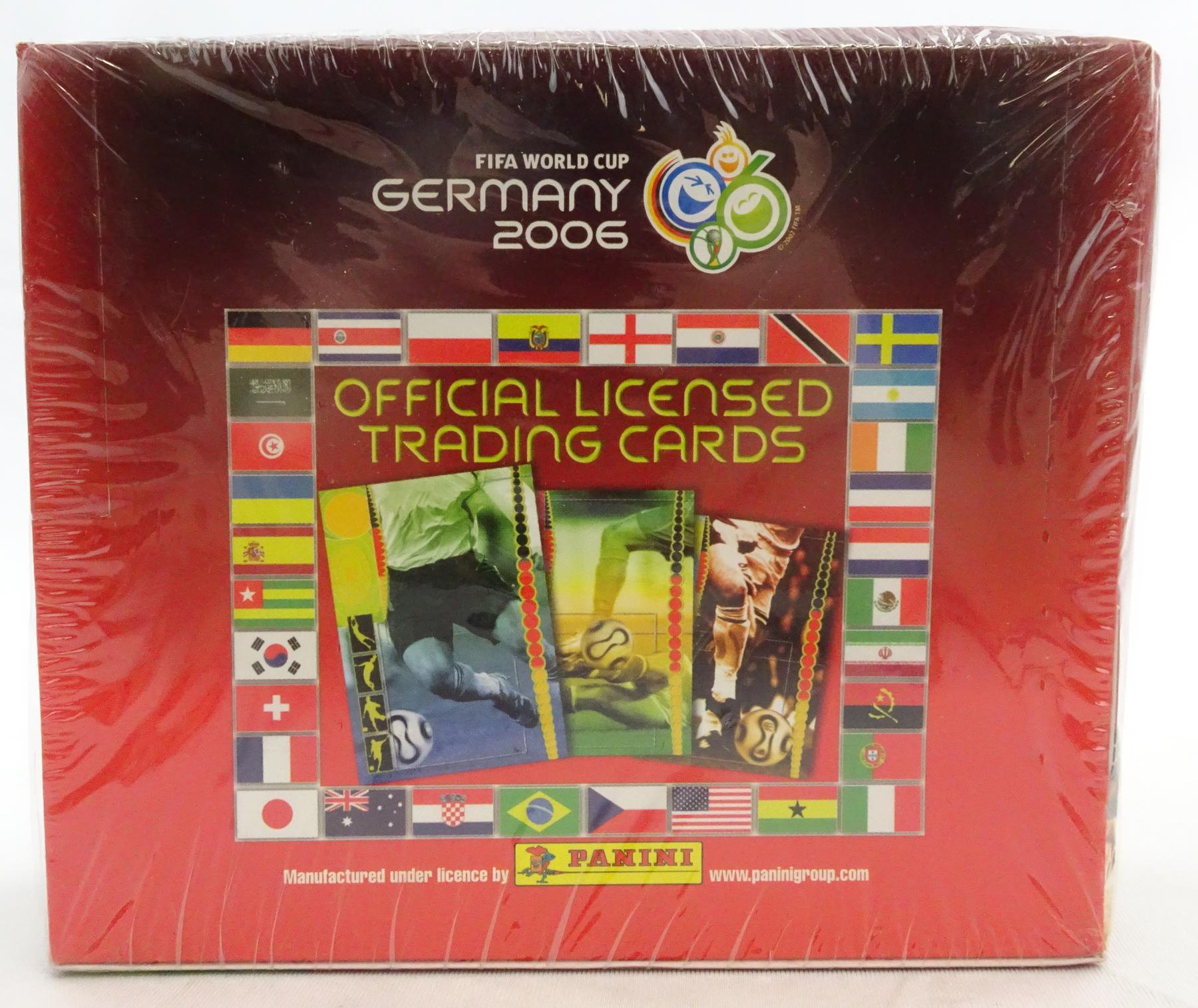 2006 Panini FIFA World Cup Germany Soccer Hobby Box (Reed Buy
