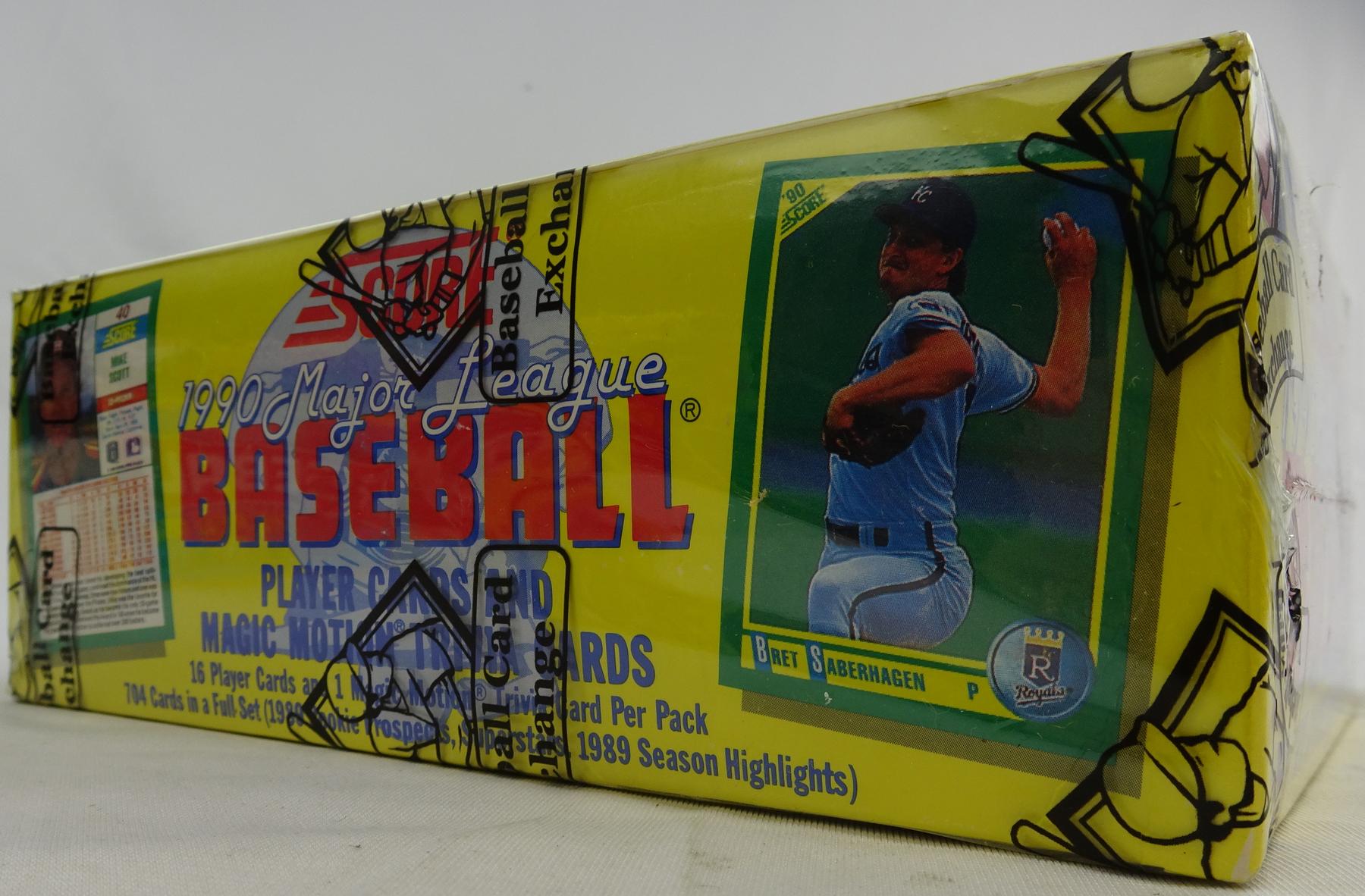 1990 Score Baseball Wax Box (BBCE) (FASC) eBay