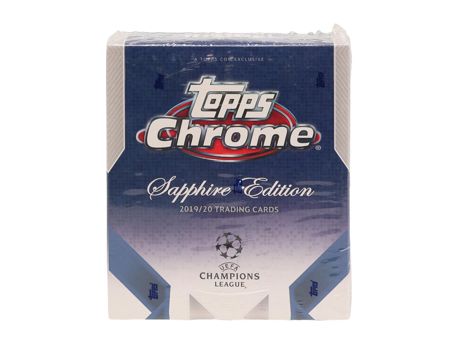 2019/20 Topps UEFA Champions League Chrome Sapphire Edition Soccer