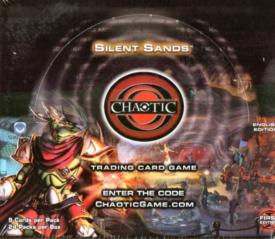 Chaotic Silent Sands 1st Edition Booster Box 