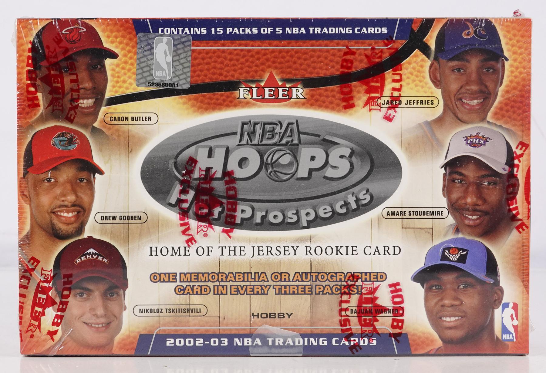 2002/03 Fleer Hoops Hot Prospects Basketball Hobby Box | DA Card World