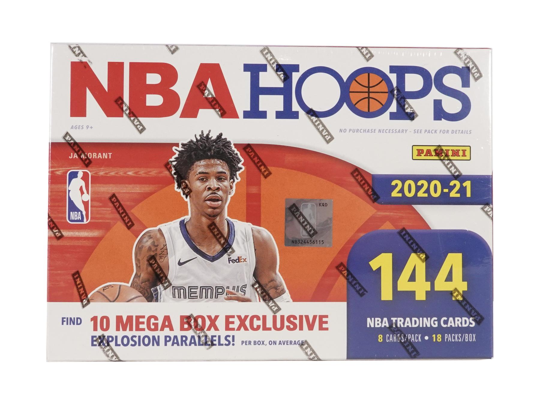 2020-21 Panini Hoops Basketball Holiday Blaster Box
