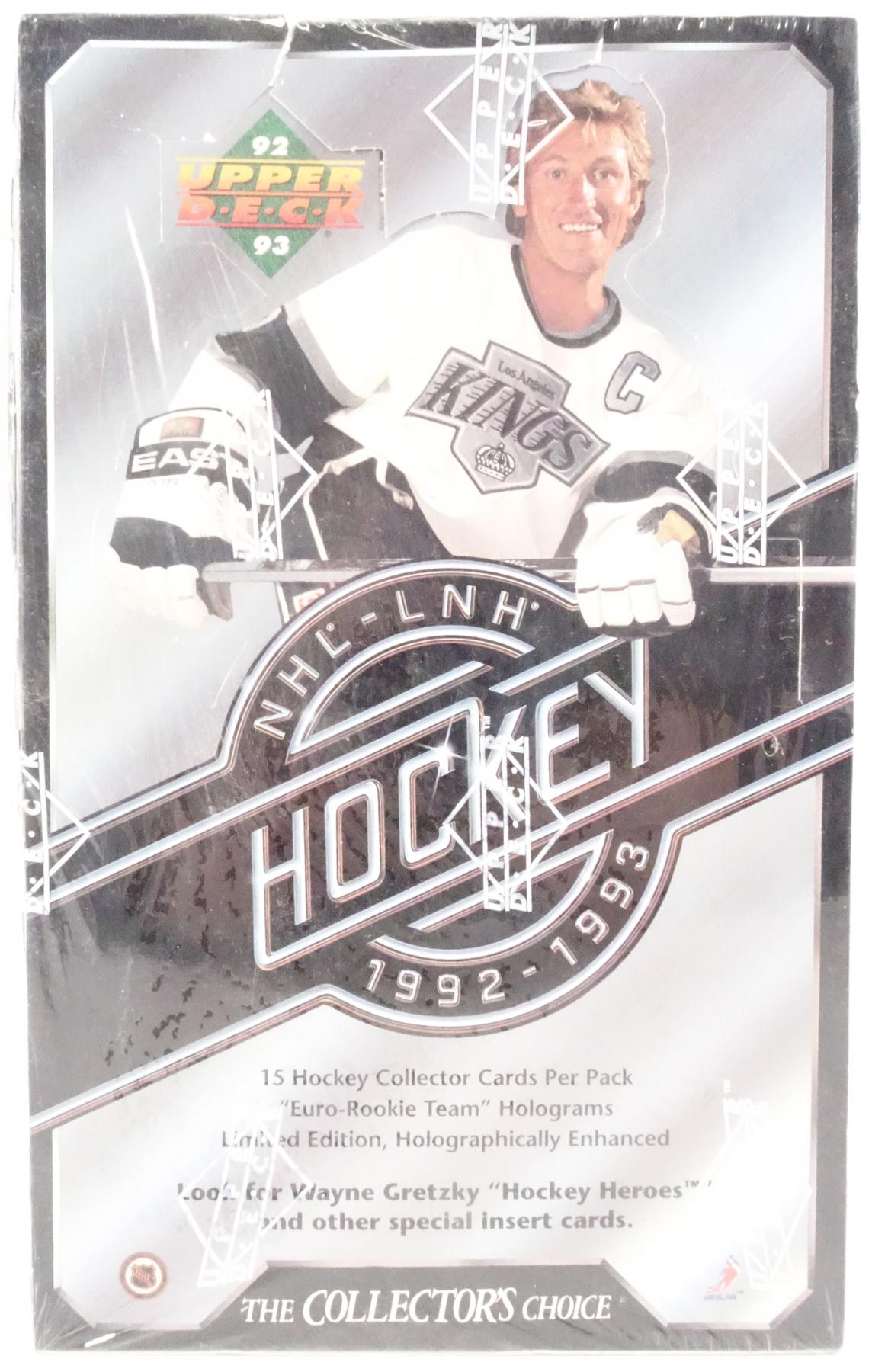 Upper Deck Wayne Gretzky Los Angeles Kings Autographed 1992-1993