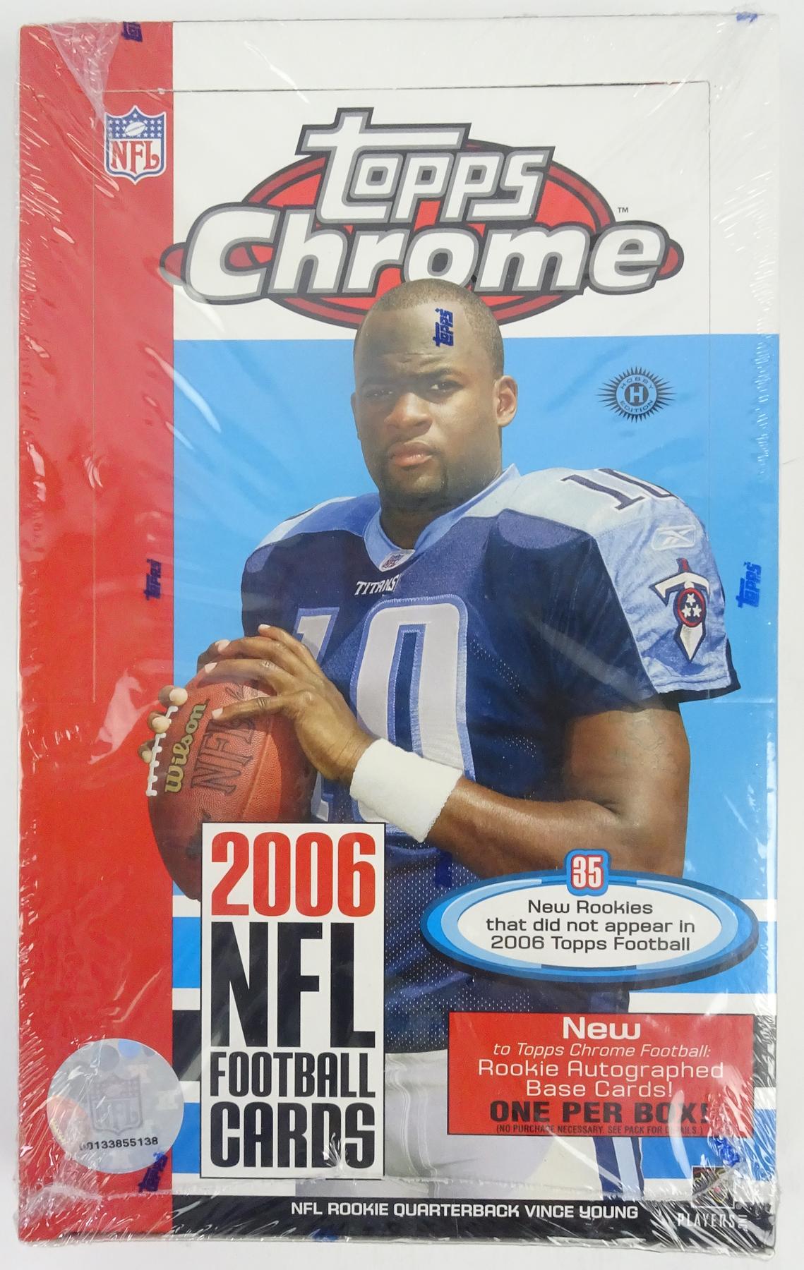 2006 Topps Chrome Football Hobby Box (Reed Buy) | DA Card World