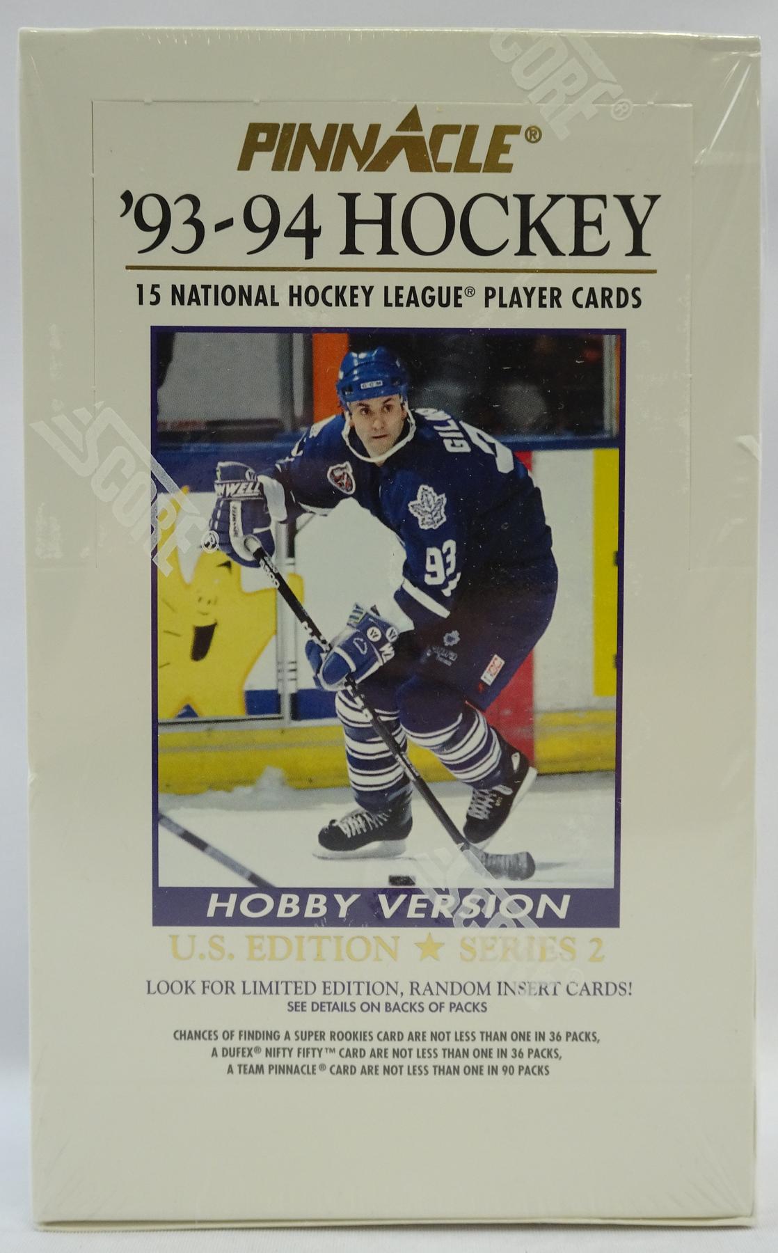 1993/94 Pinnacle Series 2 US Hockey Hobby Box (Reed Buy