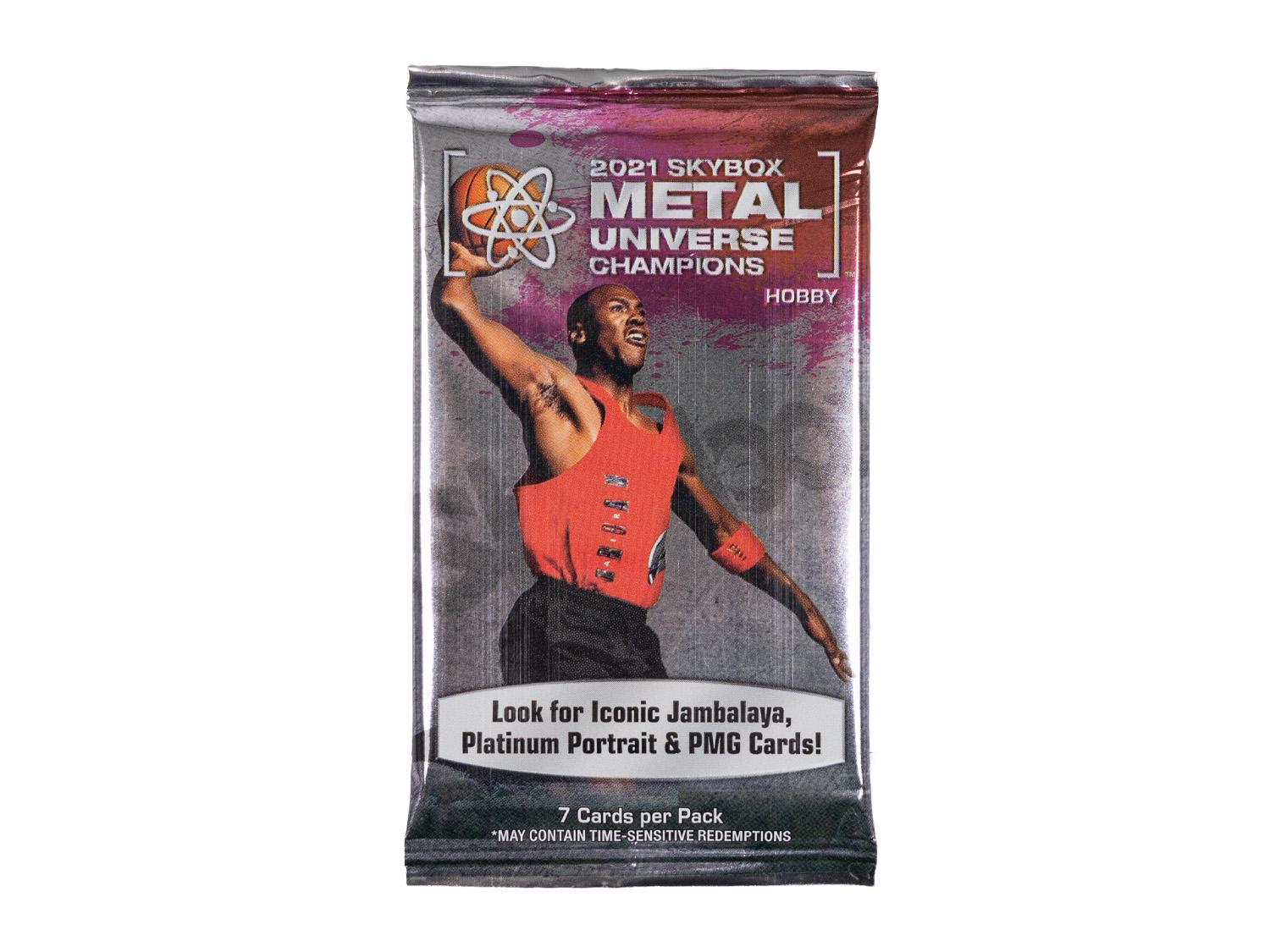 2021 Upper Deck Skybox Metal Universe Champions Hobby Pack | DA 