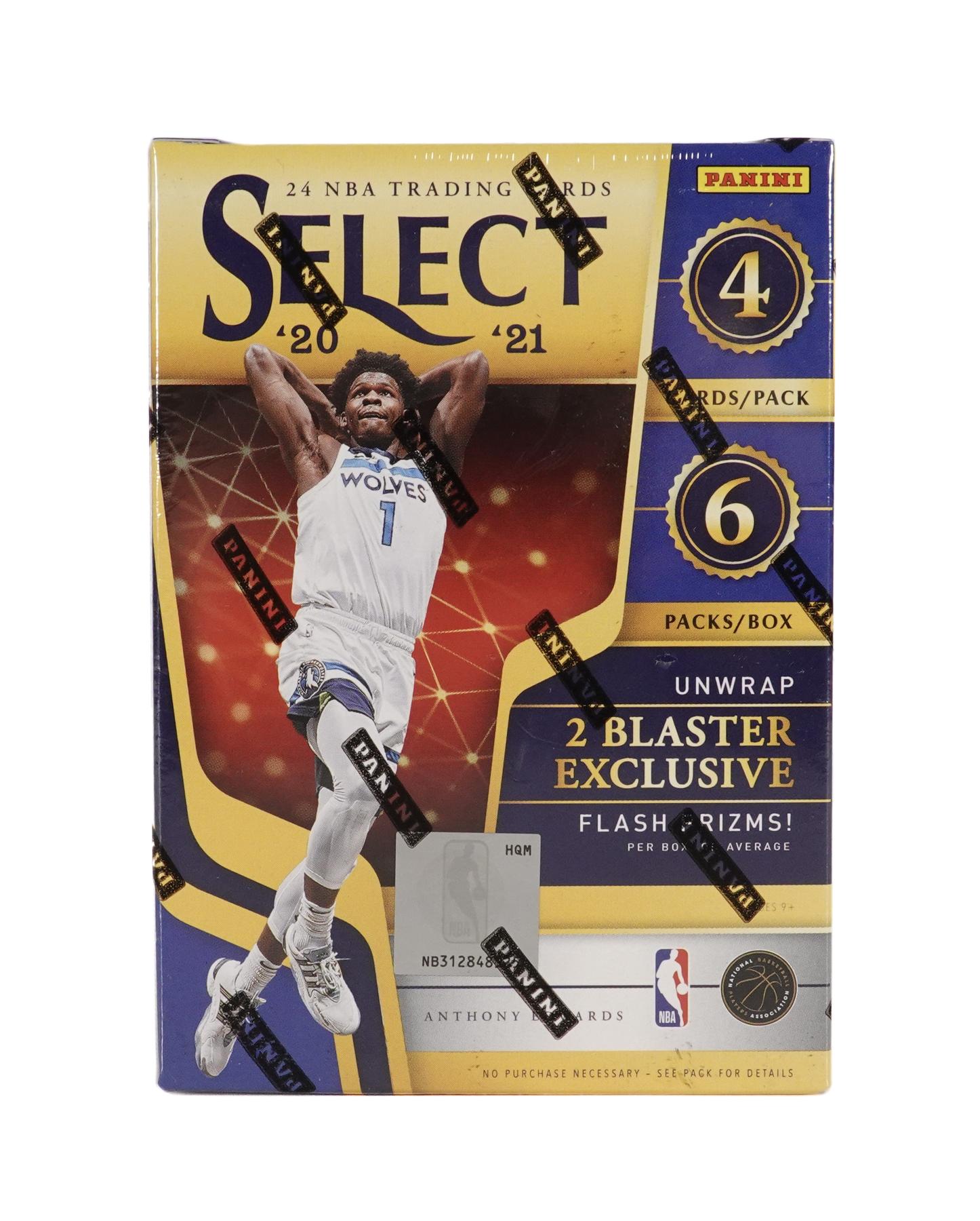 2020/21 Panini Select Basketball 6-Pack Blaster Box (Flash Prizms!)