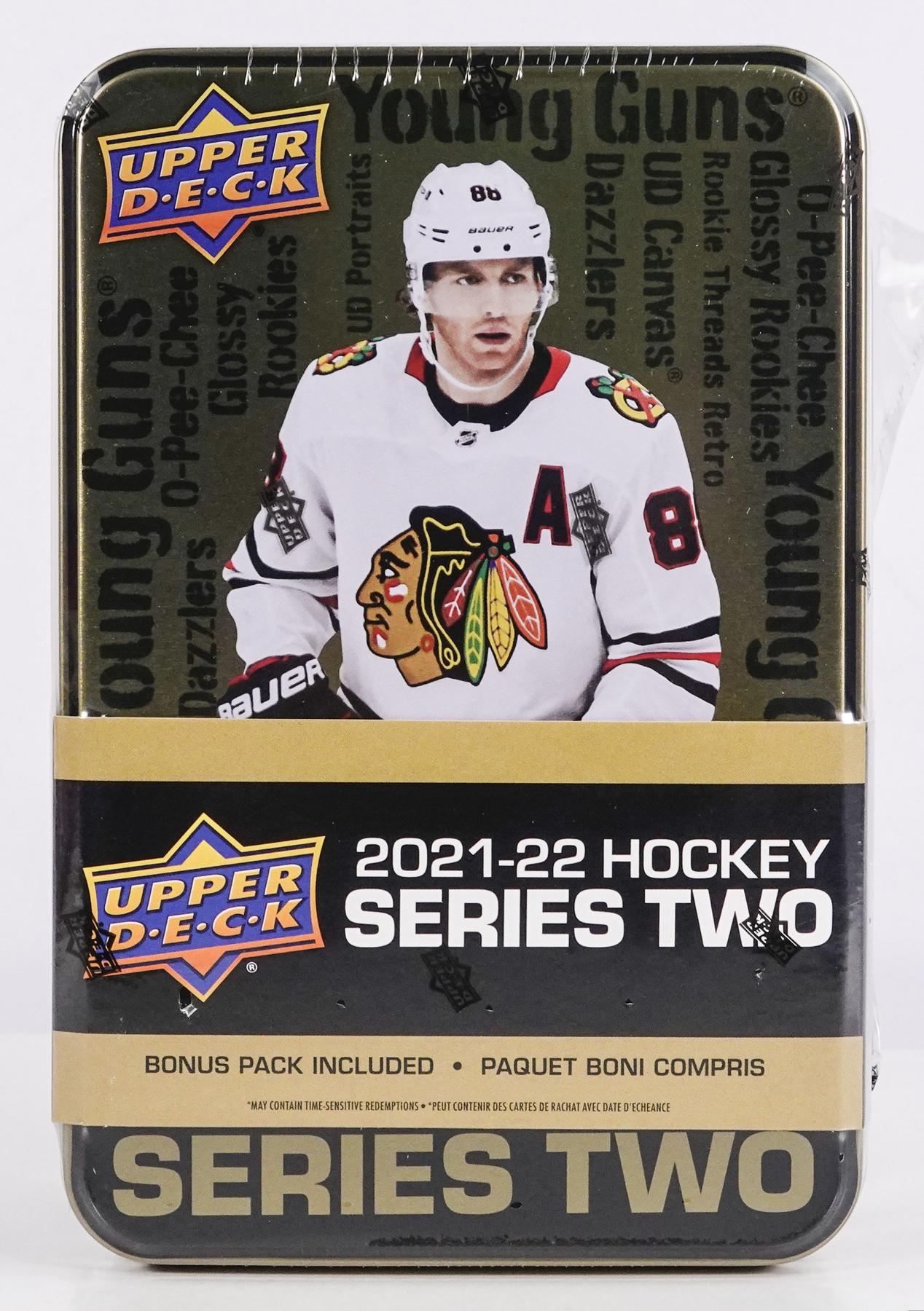 2017/18 Upper Deck Series 1 NHL Hockey Factory Sealed EXCLUSIVE Collectors  TIN with 12 Packs