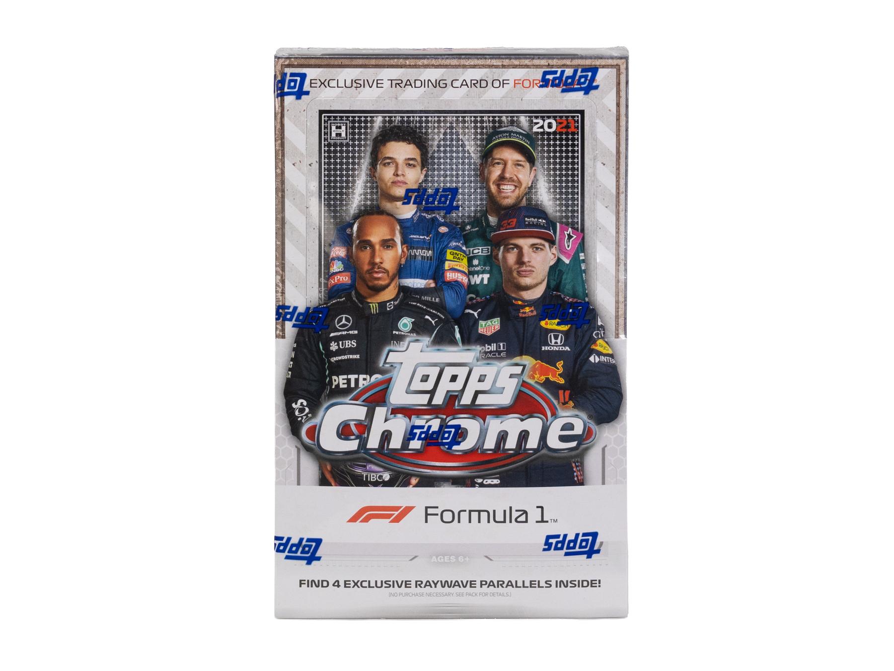 2021 Topps Chrome F1 Formula 1 Racing Hobby Lite Box | DA Card World