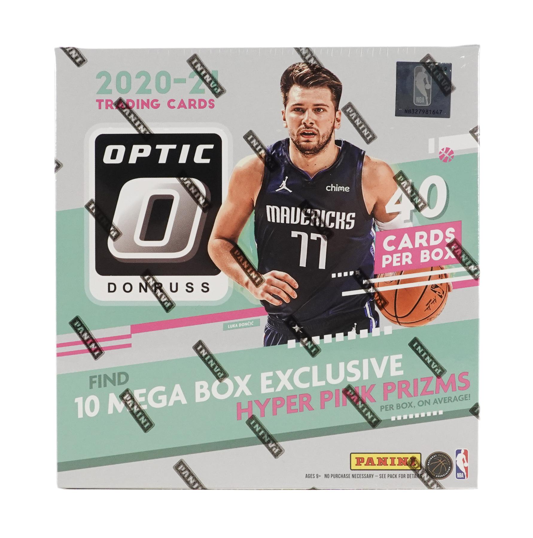 2020 21 Panini Donruss Optic Basketball 40-card Mega Box (hyper Pink 