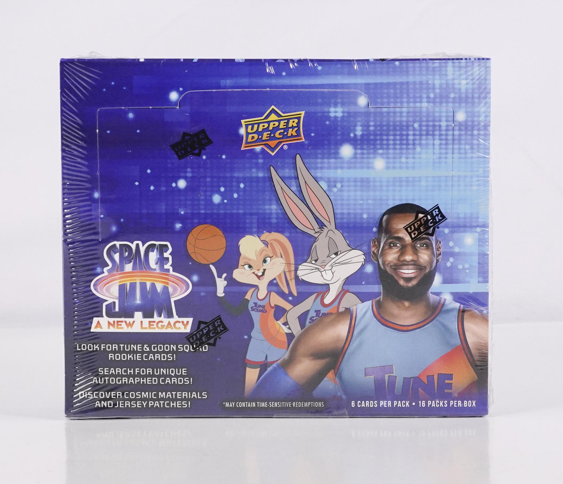 Space Jam: A New Legacy Hobby Box (Upper Deck 2021) LOOK FOR RARE ...