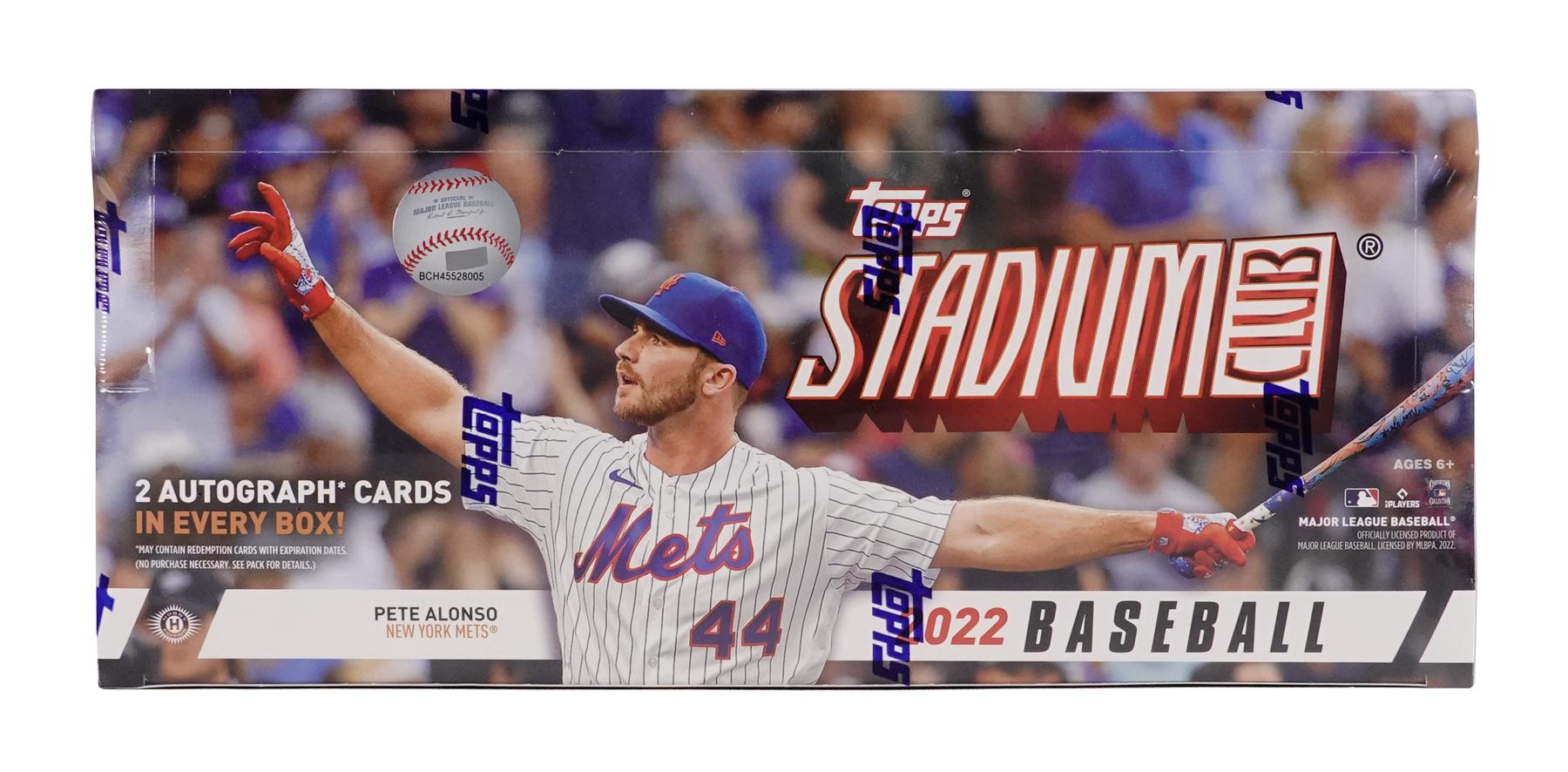 2022 Topps Stadium Club Baseball Hobby Box | DA Card World