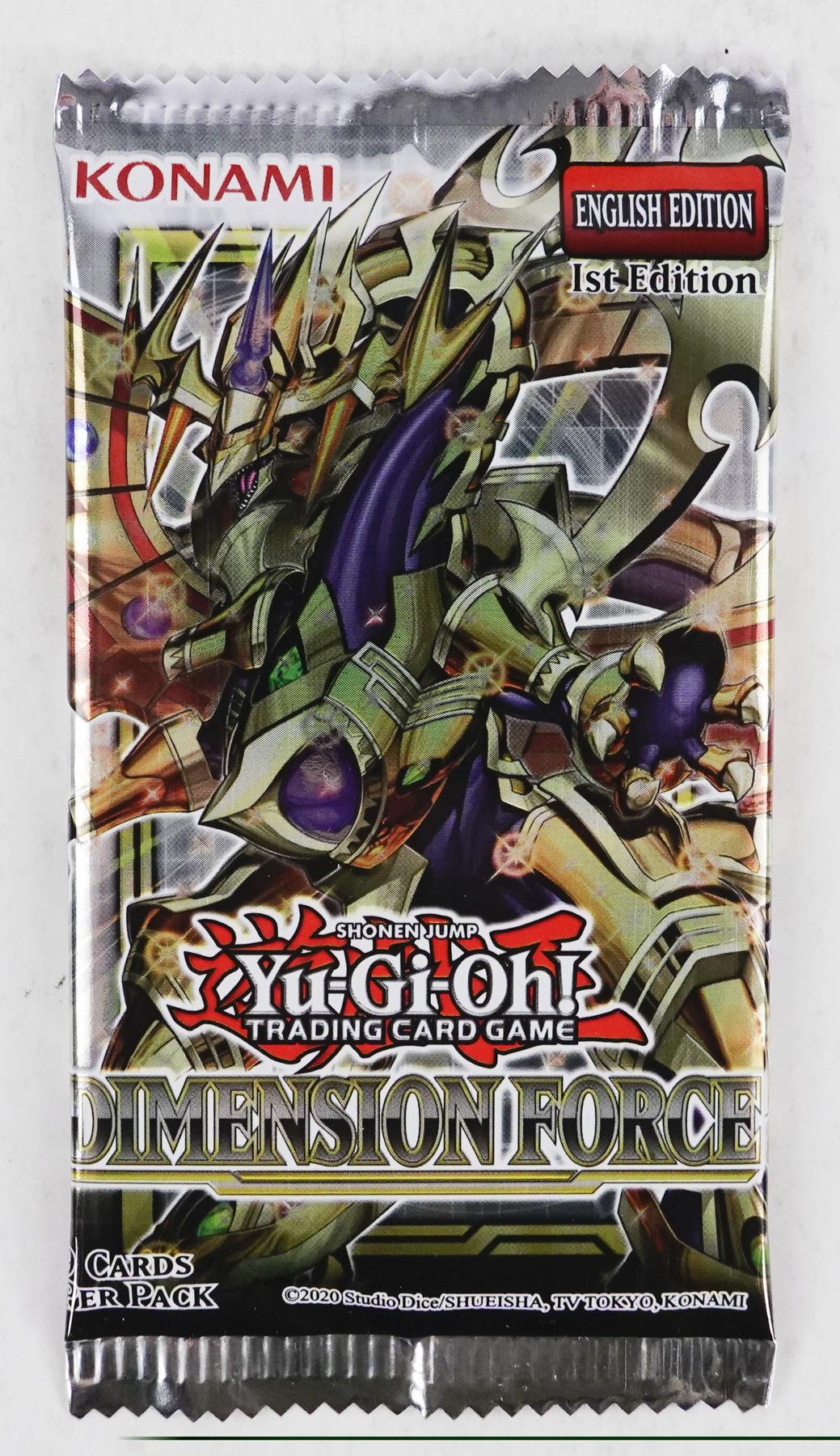 YuGiOh Dimension Force Booster Pack DA Card World