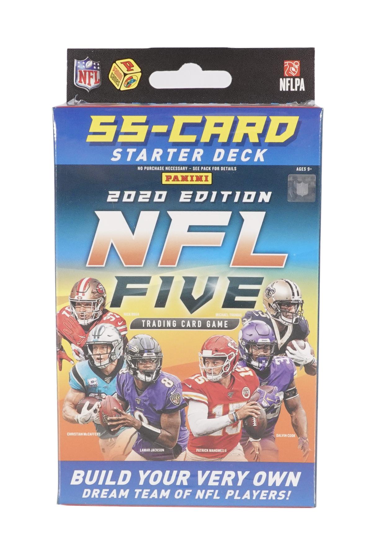 2020 Panini NFL Five Football Trading Card Game Starter Deck | DA