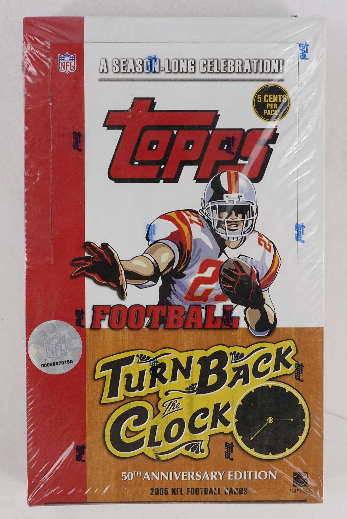 2005 Topps Football Turn Back the Clock Hobby Box | DA Card World