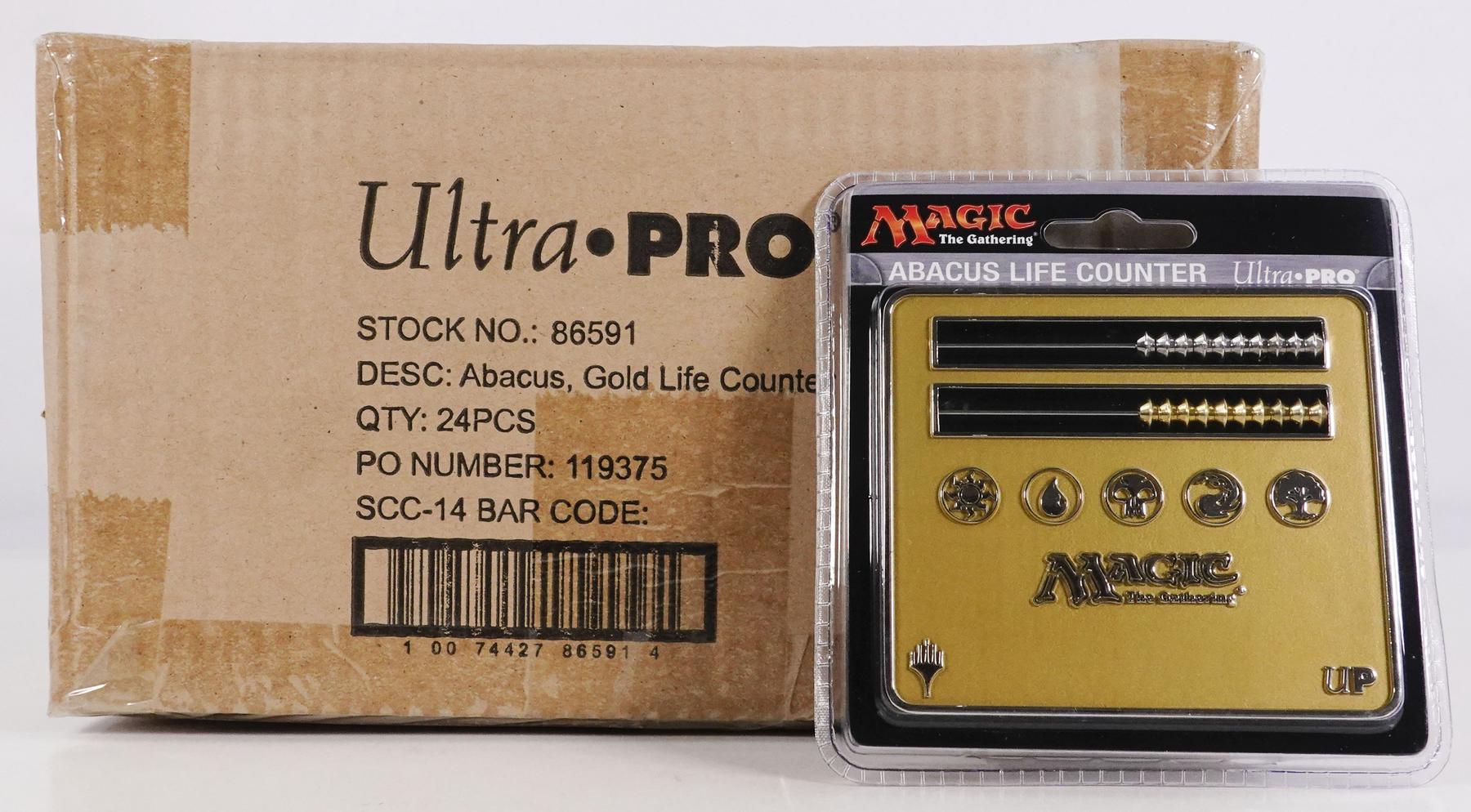 Ultra Pro Magic MTG Official Card-Size GREEN Abacus Life Counter BRAND NEW! 