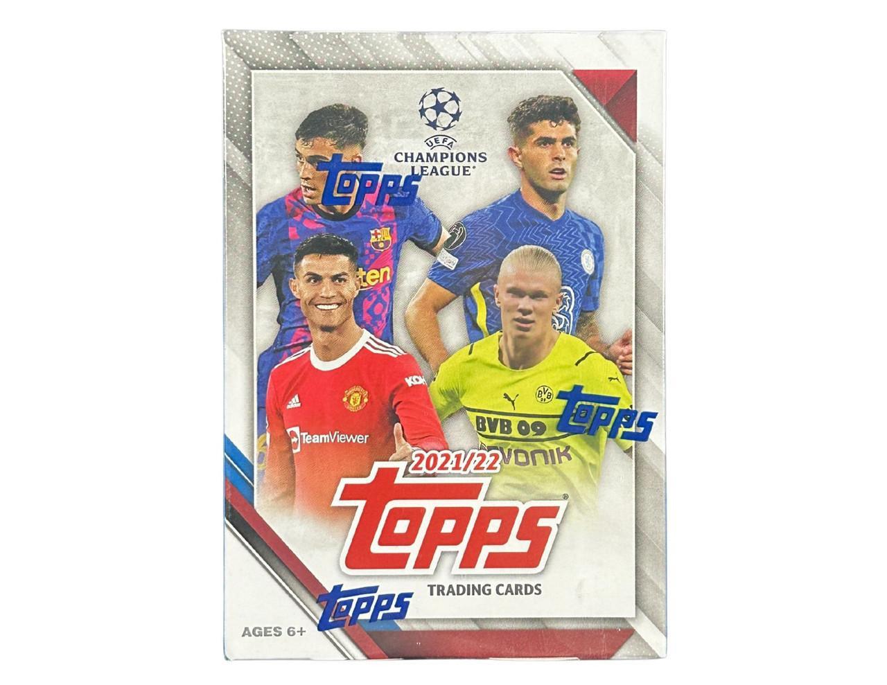 2021/22 Topps UEFA Champions League Collection Soccer Blaster Box