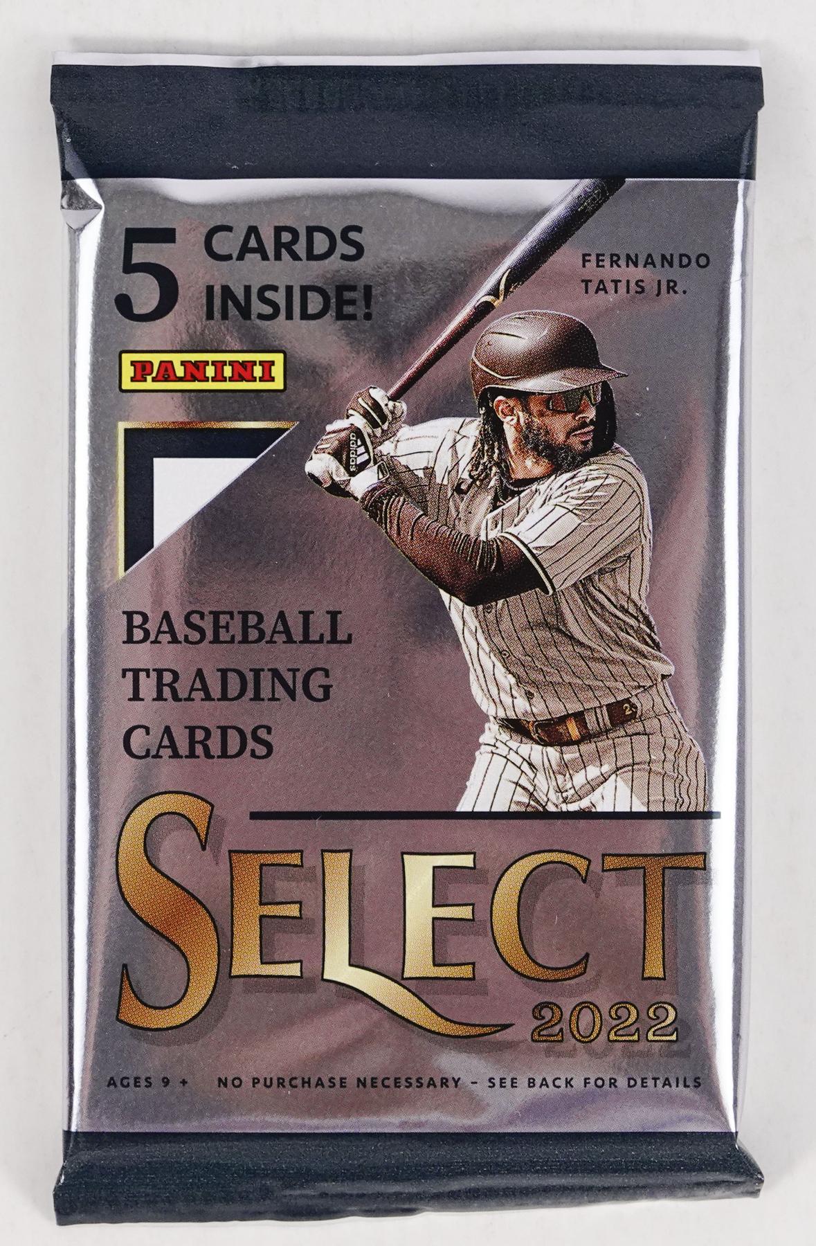 2022 Panini Select Baseball Hobby Pack DA Card World