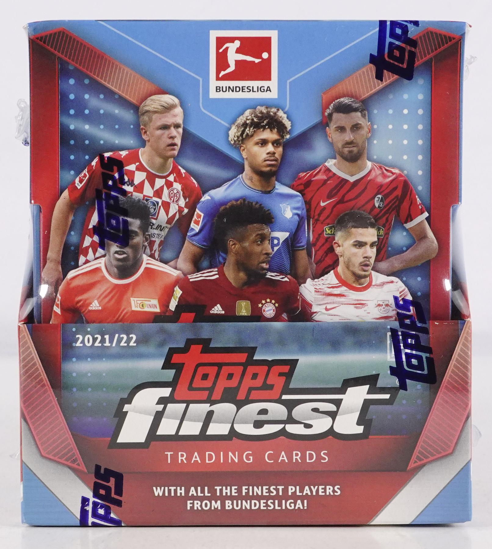 2021/22 Topps Finest Bundesliga Soccer Hobby Box | DA Card World