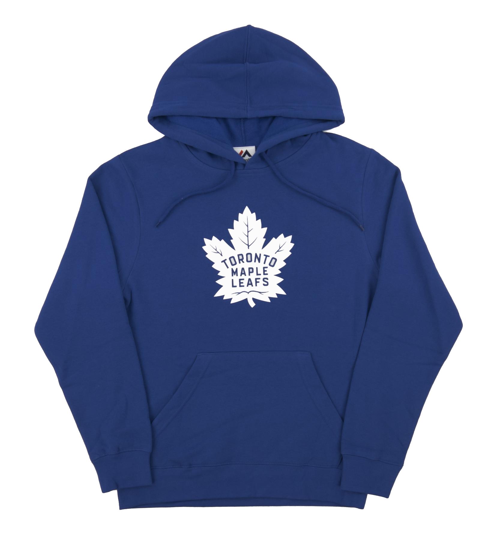 Toronto Maple Leafs Majestic Blue Felt Tek Patch Dual Blend Fleece ...