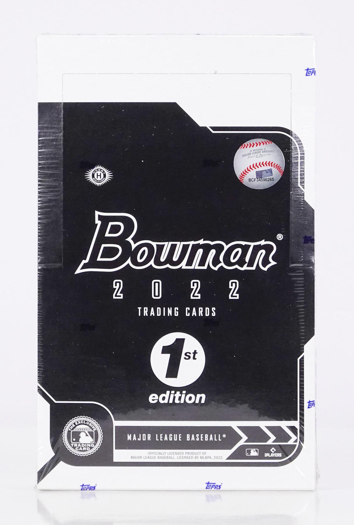 2022 Bowman 1st Edition Baseball Hobby Box DA Card World