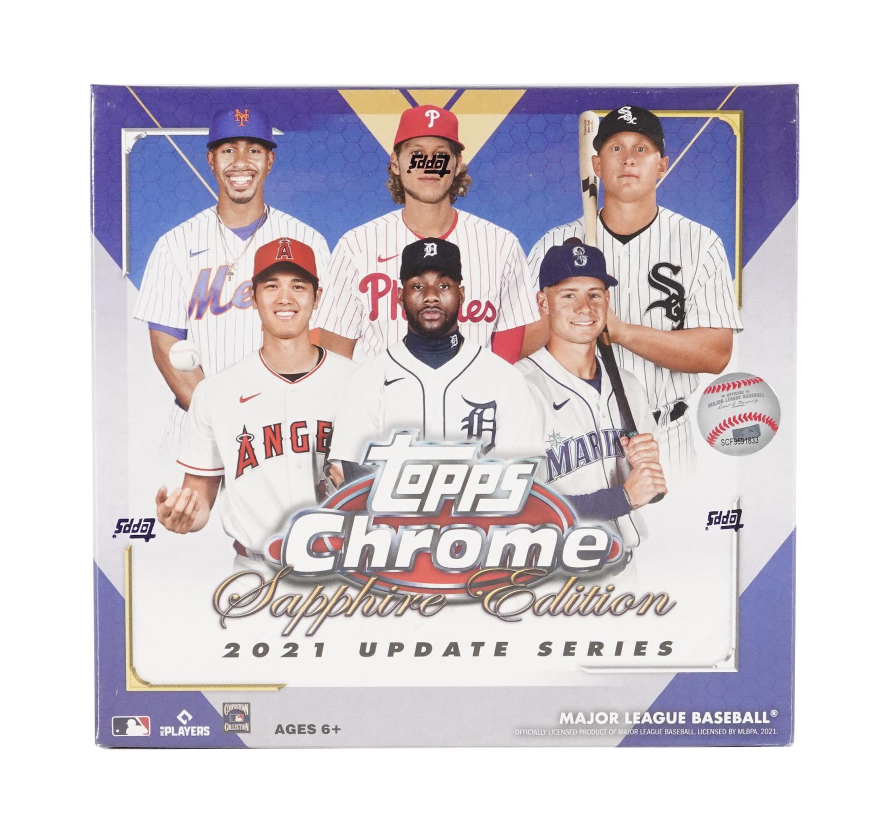 2021 Topps Chrome Update Sapphire Edition Baseball Hobby Box | DA Card ...