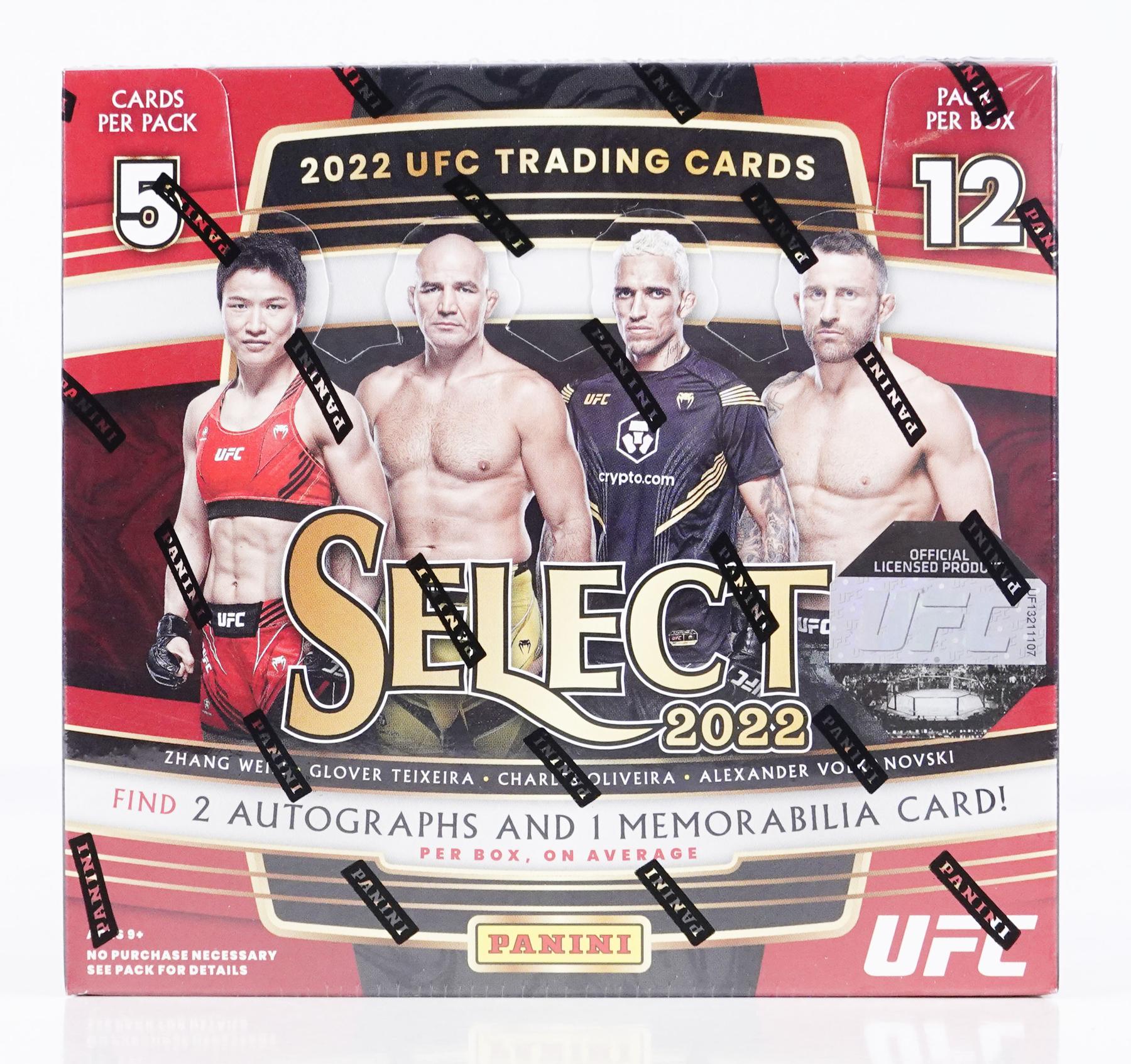 2022 Panini Select UFC Hobby Box | DA Card World
