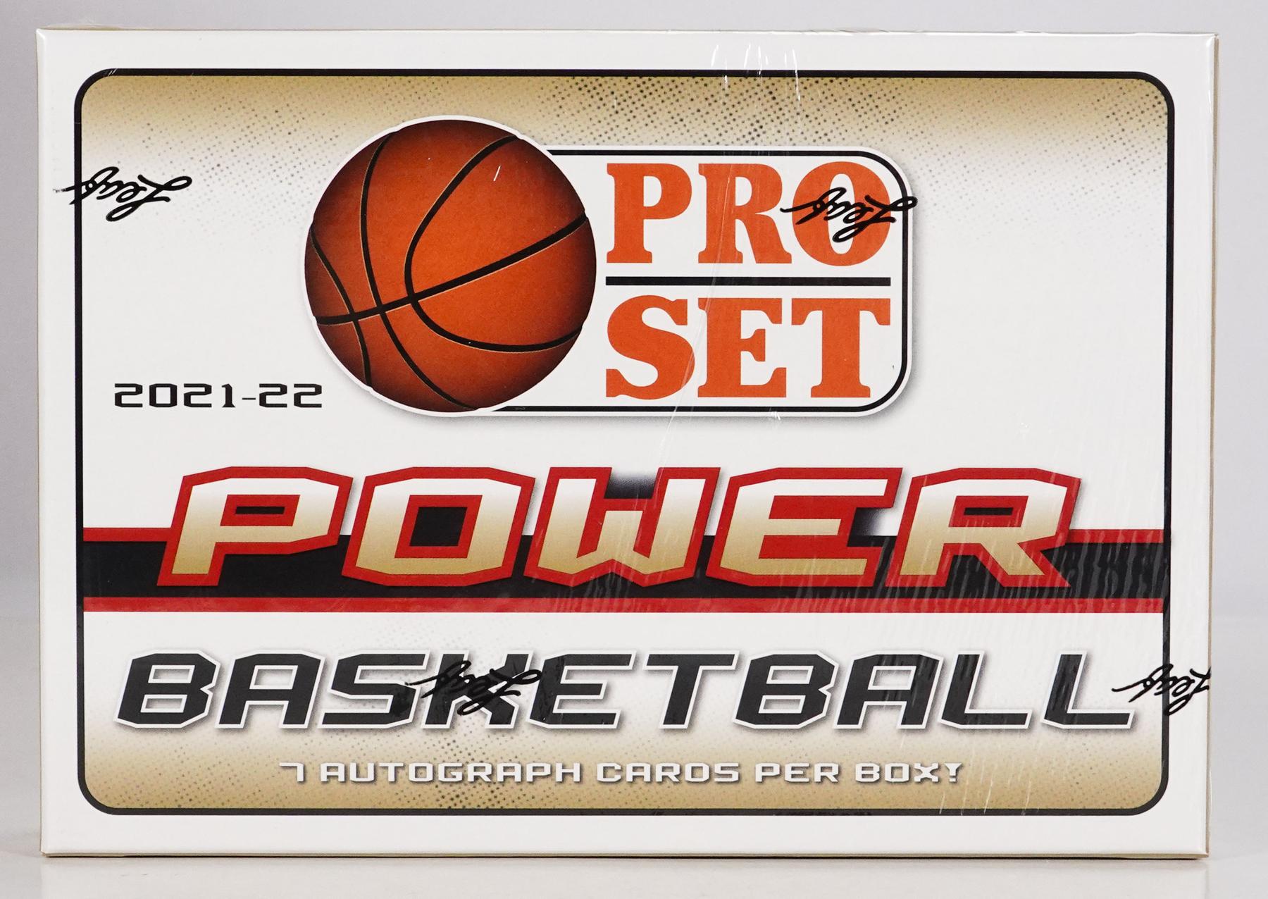 2021 Leaf Pro Set Power 2024 Football Hobby Box - 7 Autos