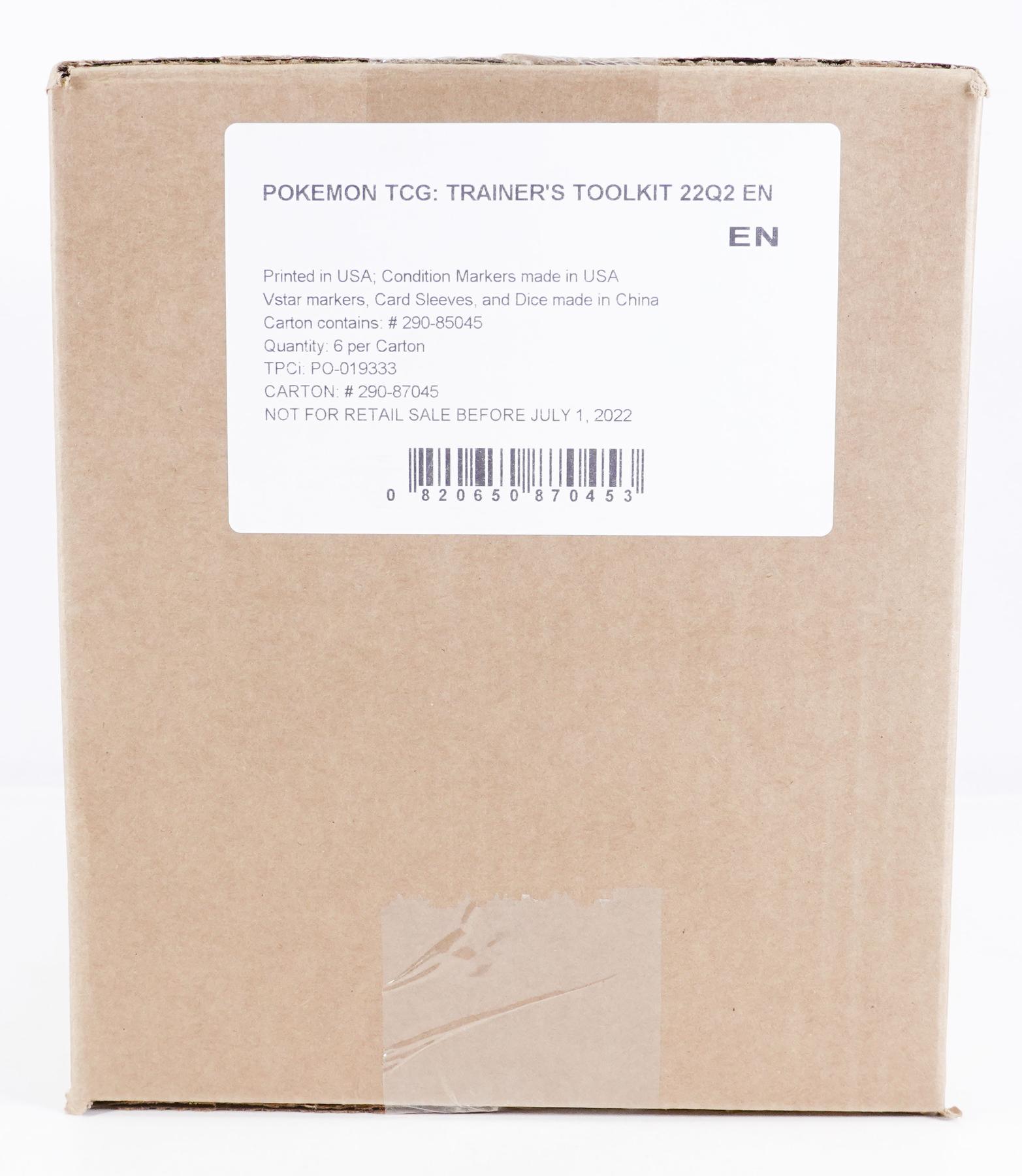 Pokemon Trainer s Toolkit 2022 6 Box Case DA Card World