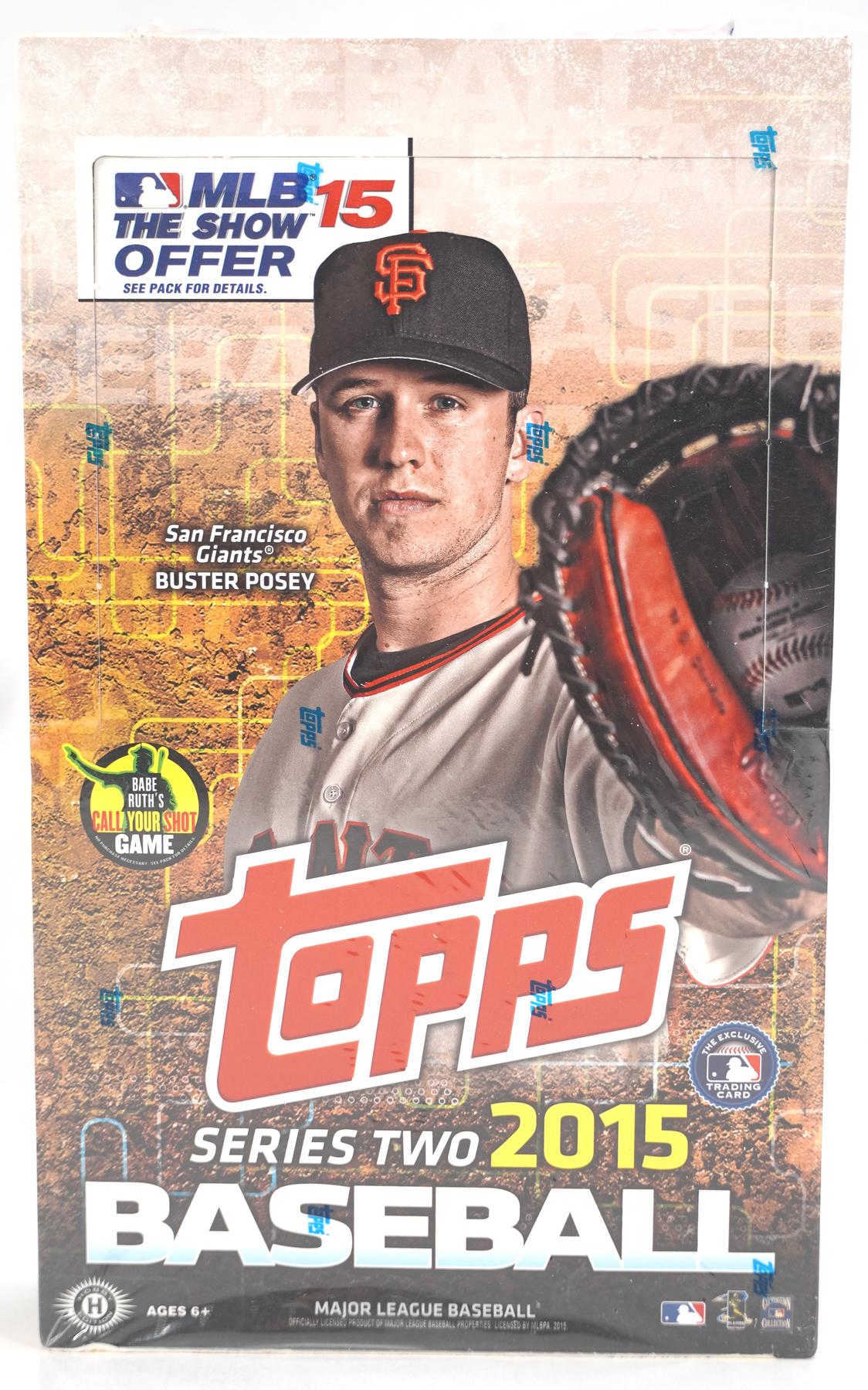 2015 Topps Series 2 Baseball Hobby Box (Reed Buy) DA Card World
