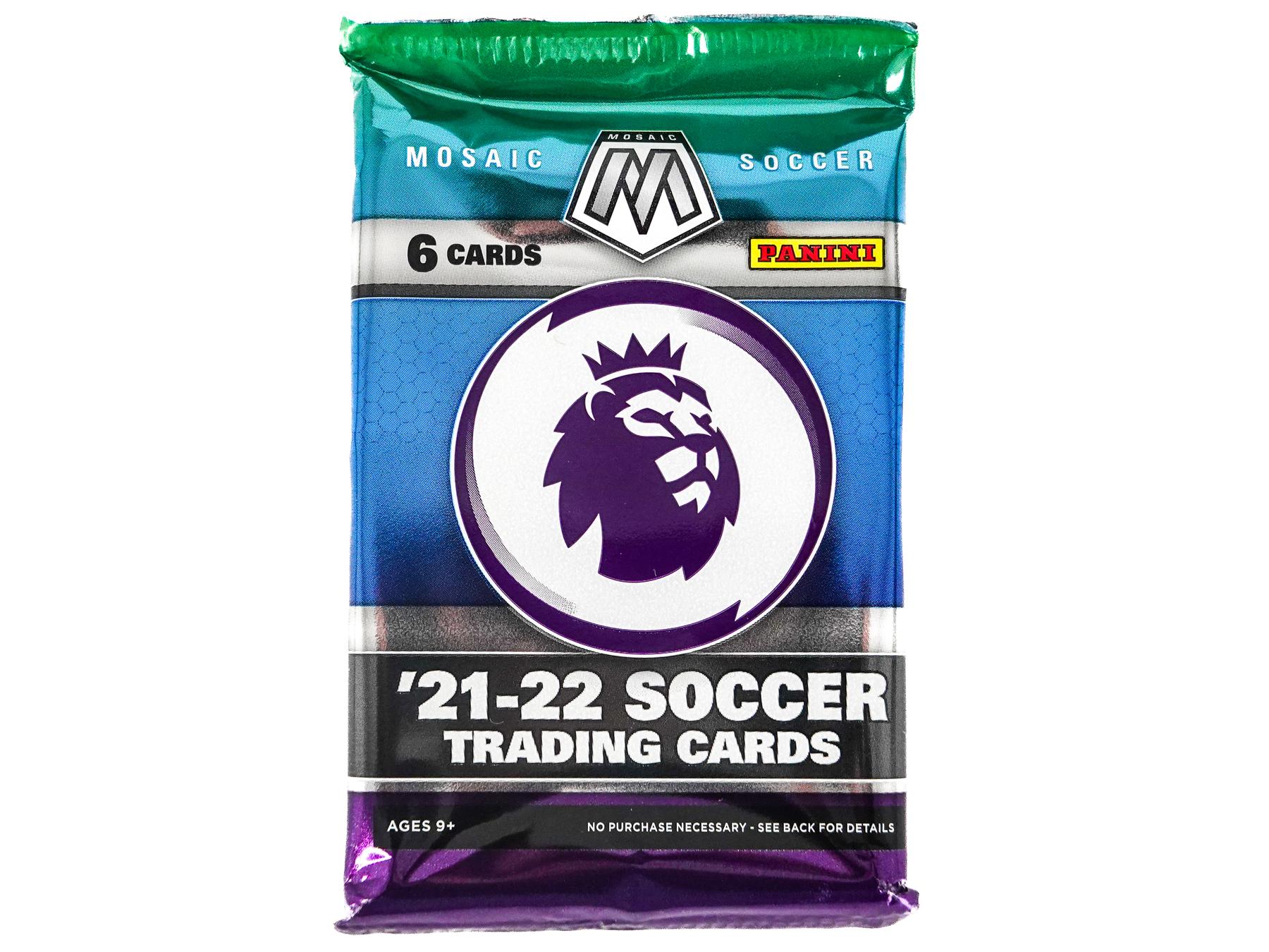 2021/22 Panini Mosaic Premier League Soccer Blaster Pack | DA Card