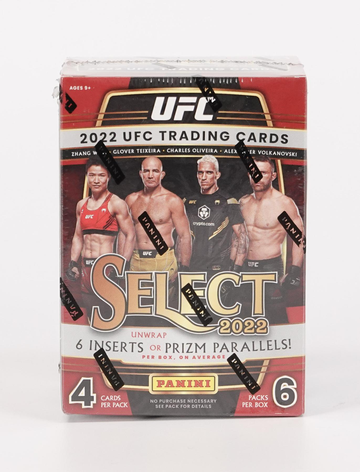 2022 Panini Select UFC 6-Pack Blaster Box | DA Card World