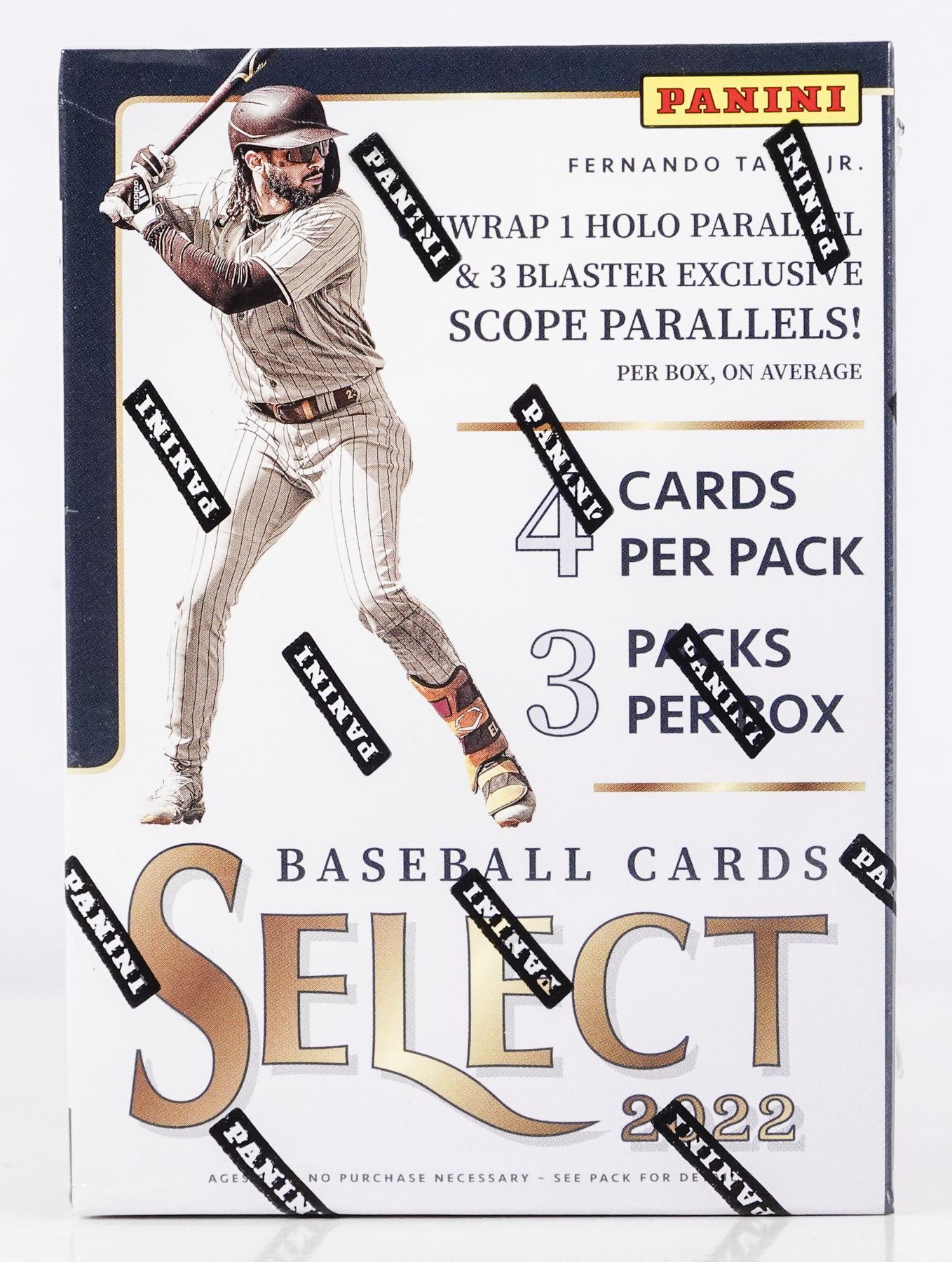 2022 Panini Select Baseball 3Pack Blaster Box DA Card World