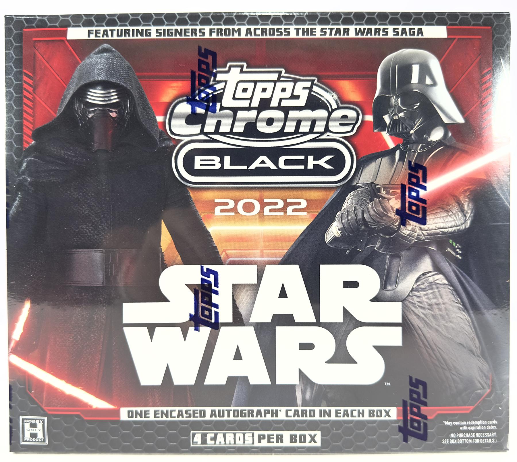 Star Wars Chrome Black Hobby Box (Topps 2022) DA Card World