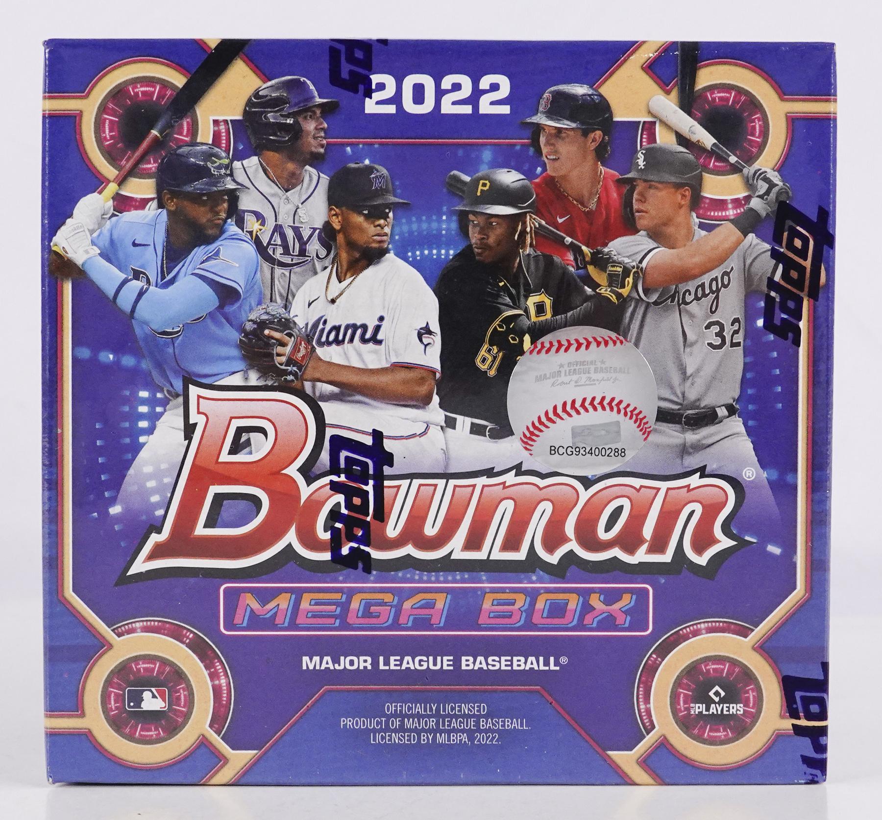 2022 Bowman Baseball Mega Box DA Card World