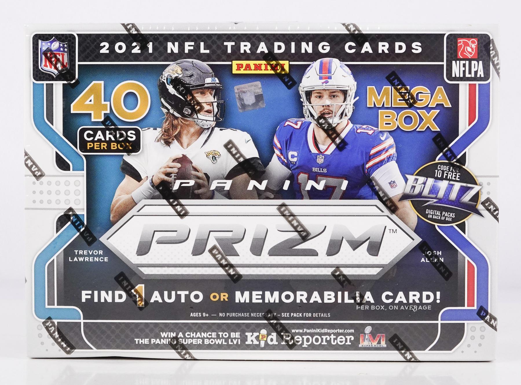 2021 Panini Prizm Football Trading Cards Blaster Box (6 packs/4cards per  pack)