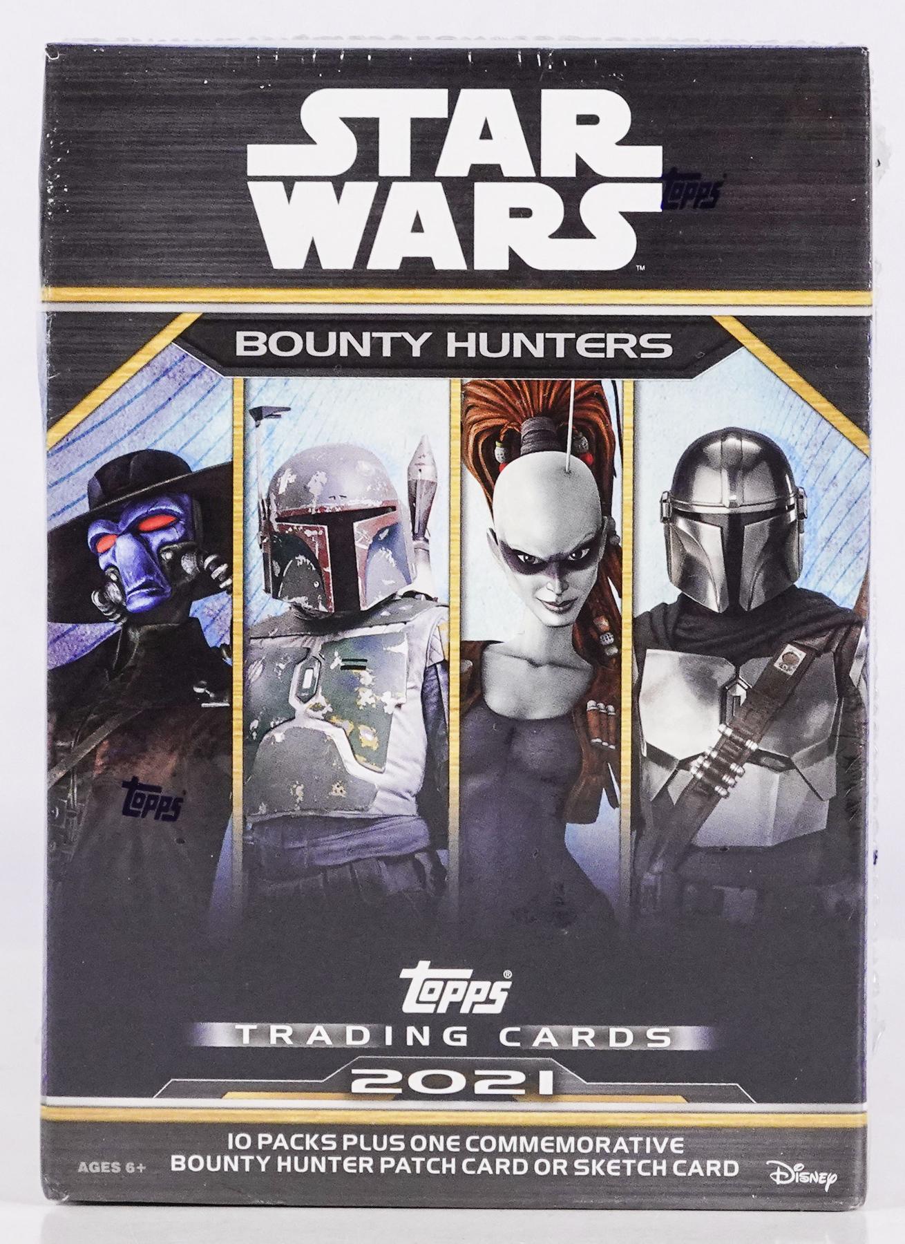Star Wars Bounty Hunters Blaster Box (Topps 2021) | DA Card World