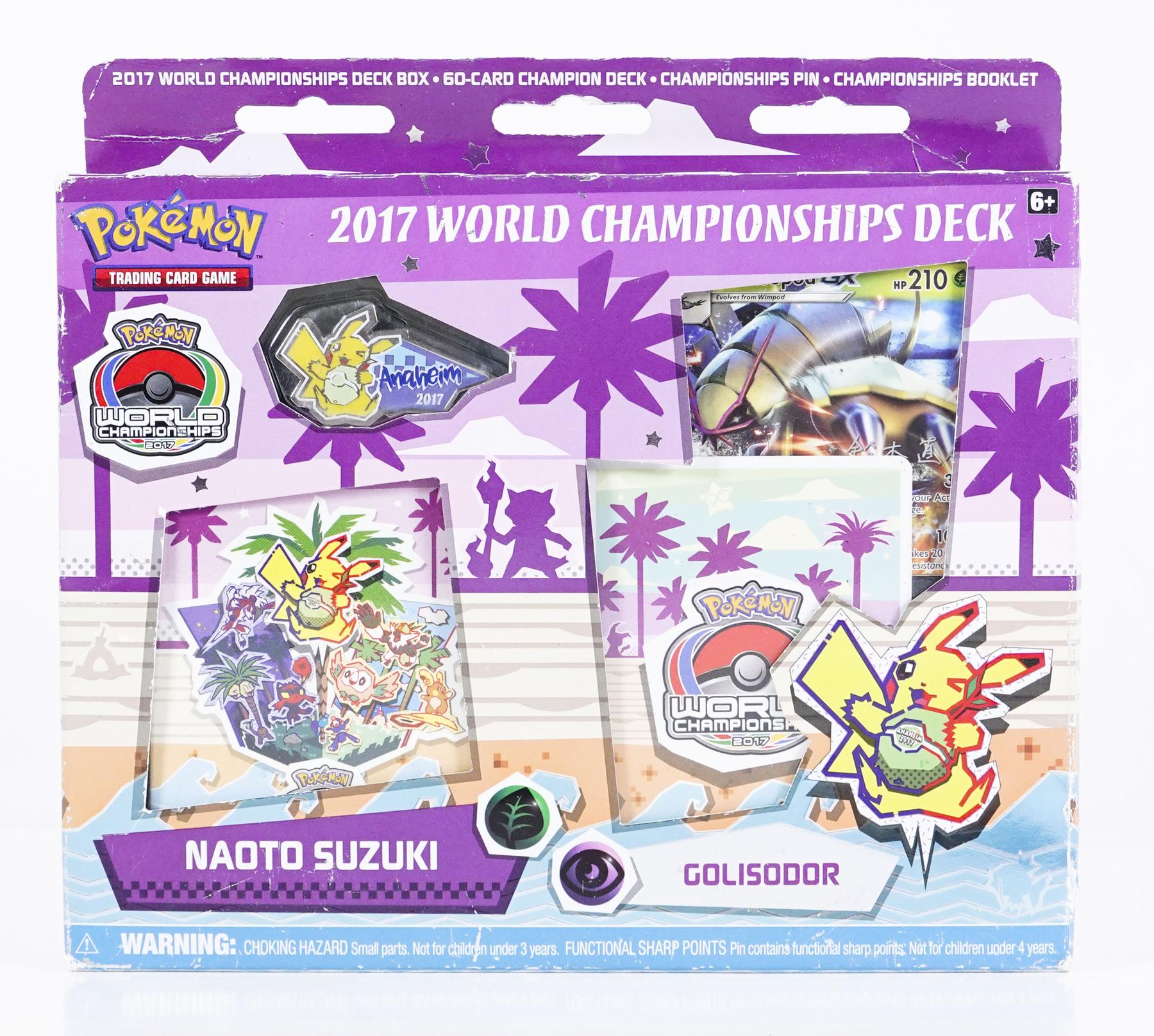 Pokemon 2017 World Championship Deck Golisodor DA Card World