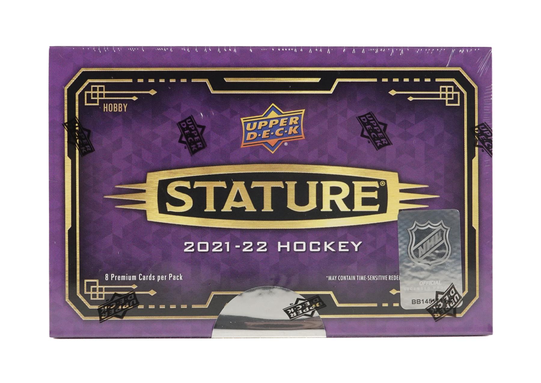 2021/22 Upper Deck Stature Hockey Hobby Box