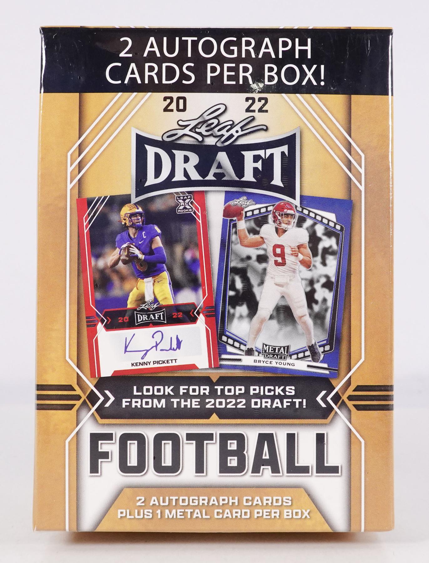 2022 Leaf Draft Football Blaster Box | DA Card World