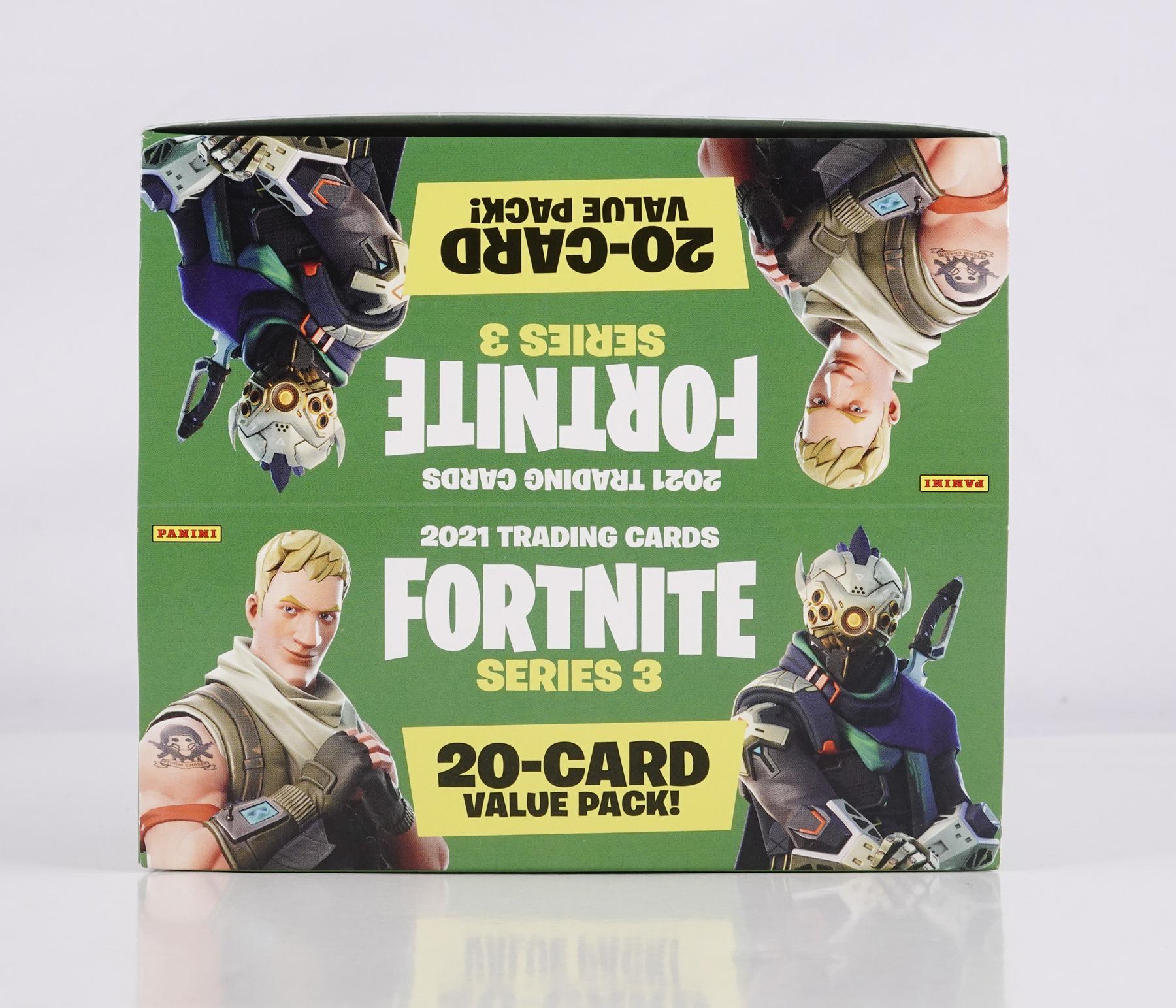 Fortnite Series 3 Trading Cards Jumbo Value 12-Pack Box (Panini 2021 ...