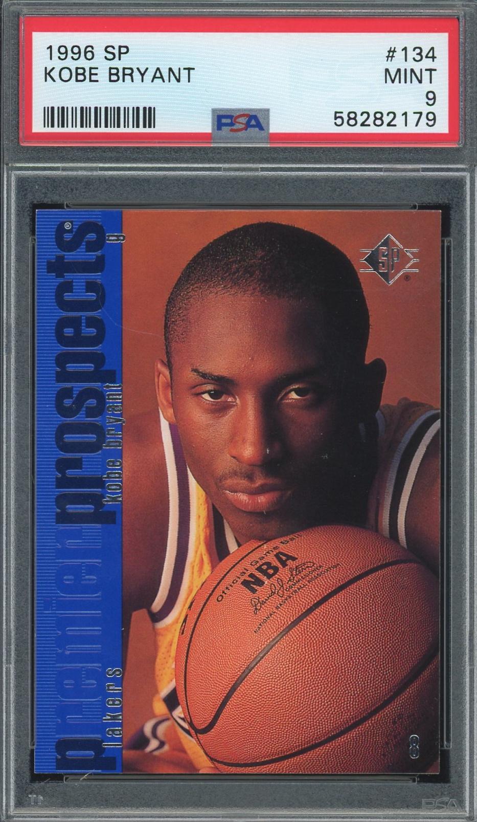 1996/97 SP #134 Kobe Bryant RC PSA 9 *2179 (Reed Buy) | DA Card World