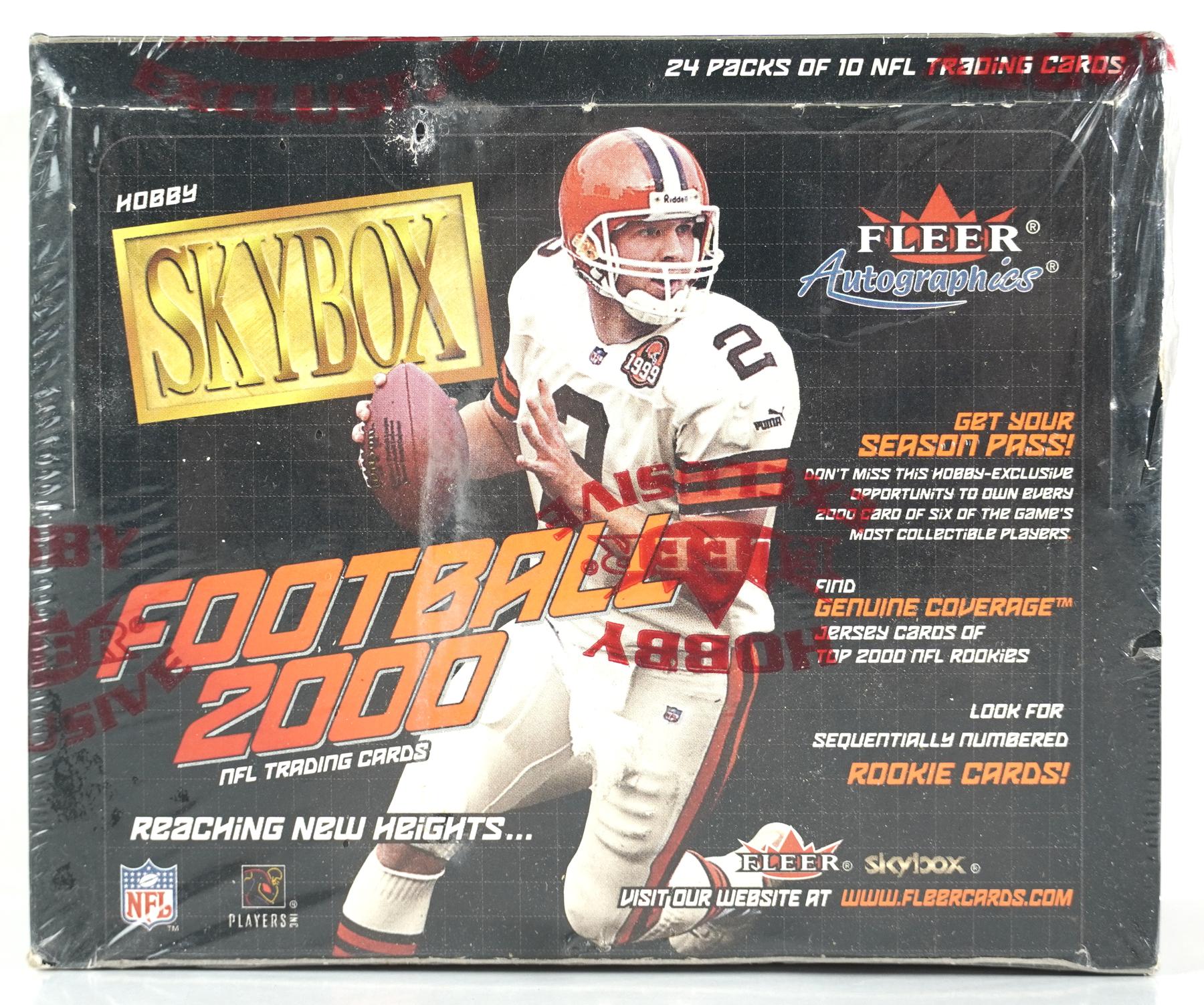 2000 Skybox Football Hobby Box (Reed Buy) DA Card World