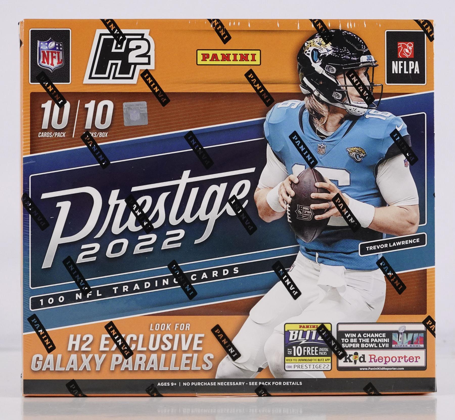 2022 Panini Prestige Football H2 Box (Galaxy Parallels!) DA Card World