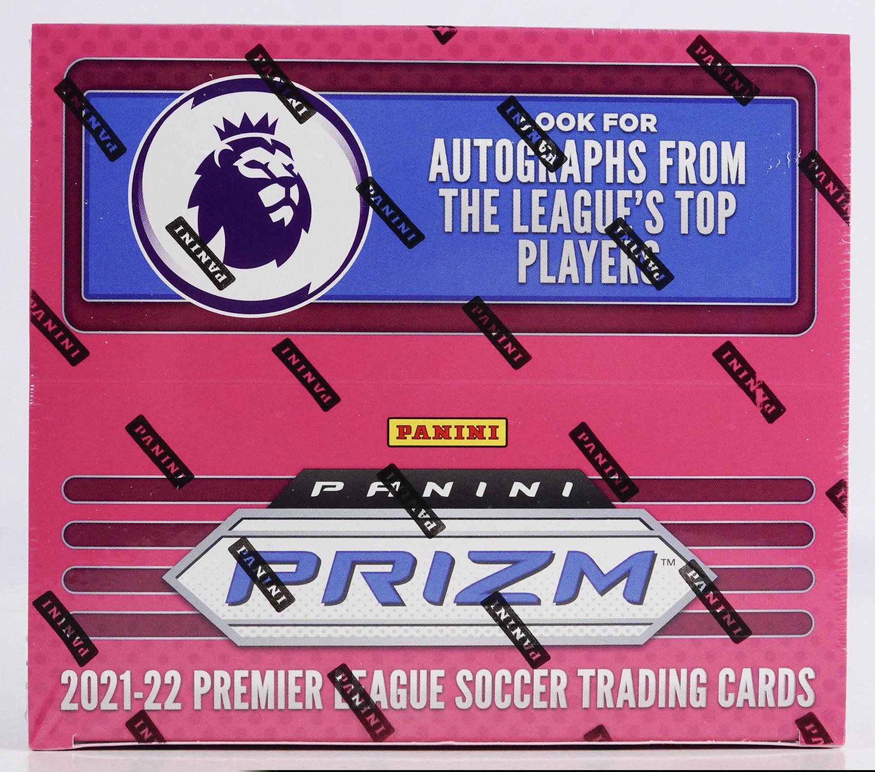 2021 22 Panini Prizm Premier League Epl Soccer Retail 24 Pack Box Da