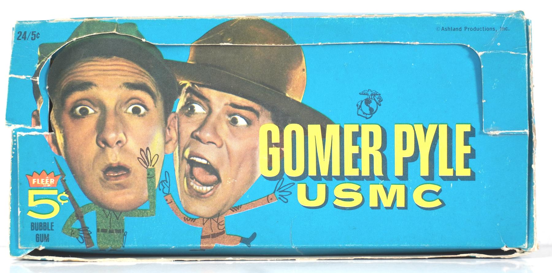 1965 Fleer Gomer Pyle 5Cent Display Box (Reed Buy) DA Card World